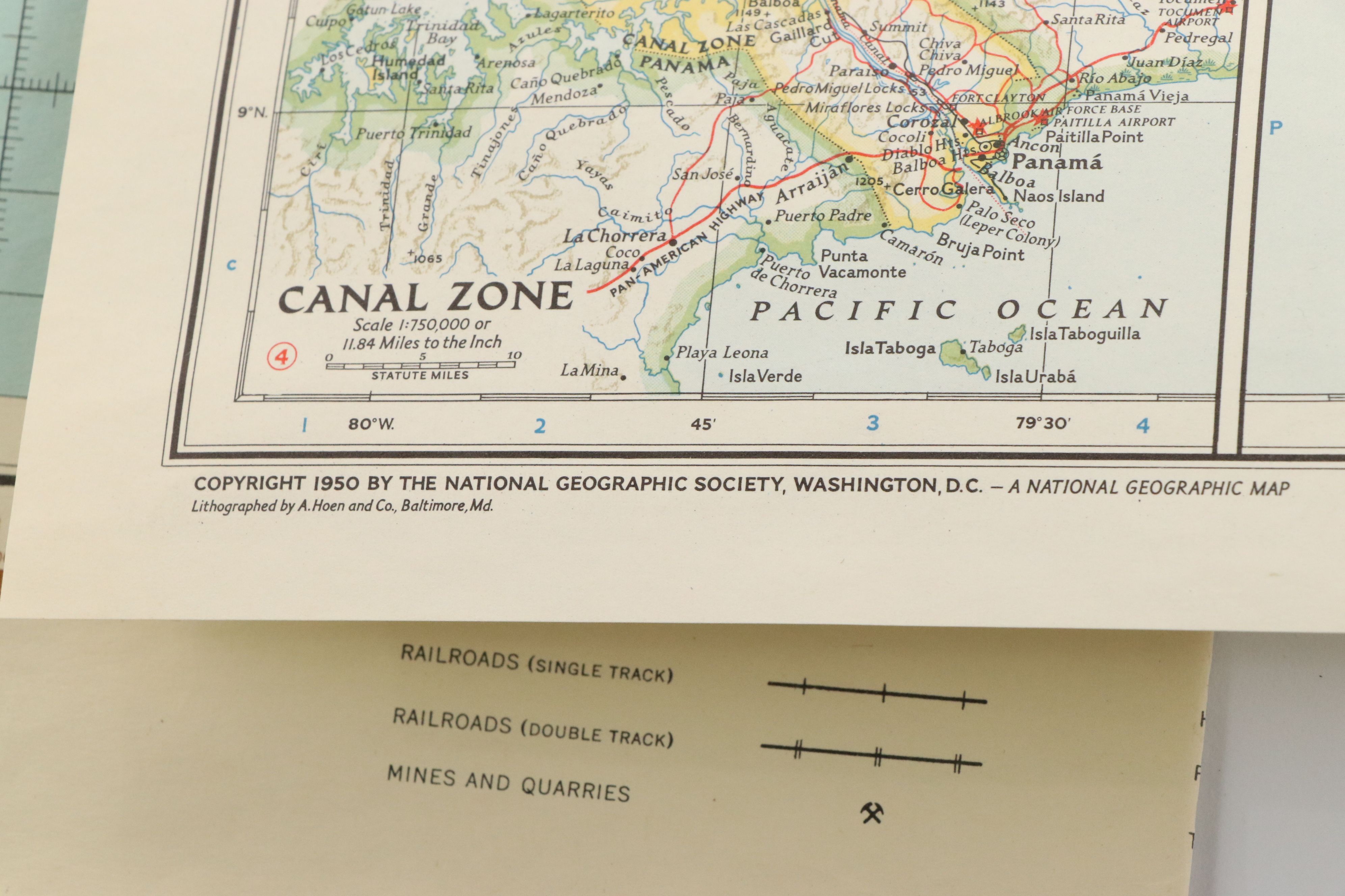 Vintage National Geographic Maps