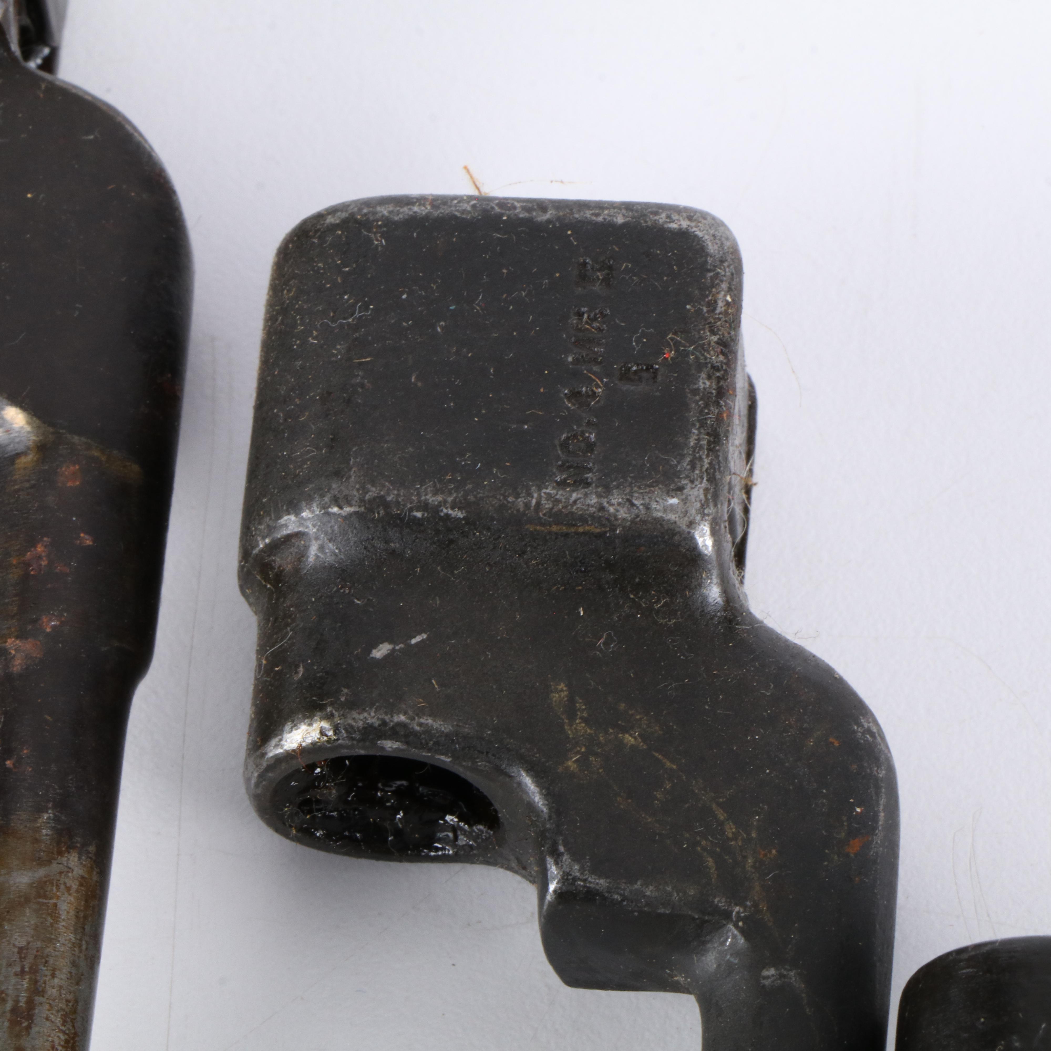 Group of Four WWII Era No. 4 MKII Enfield Spike Bayonets