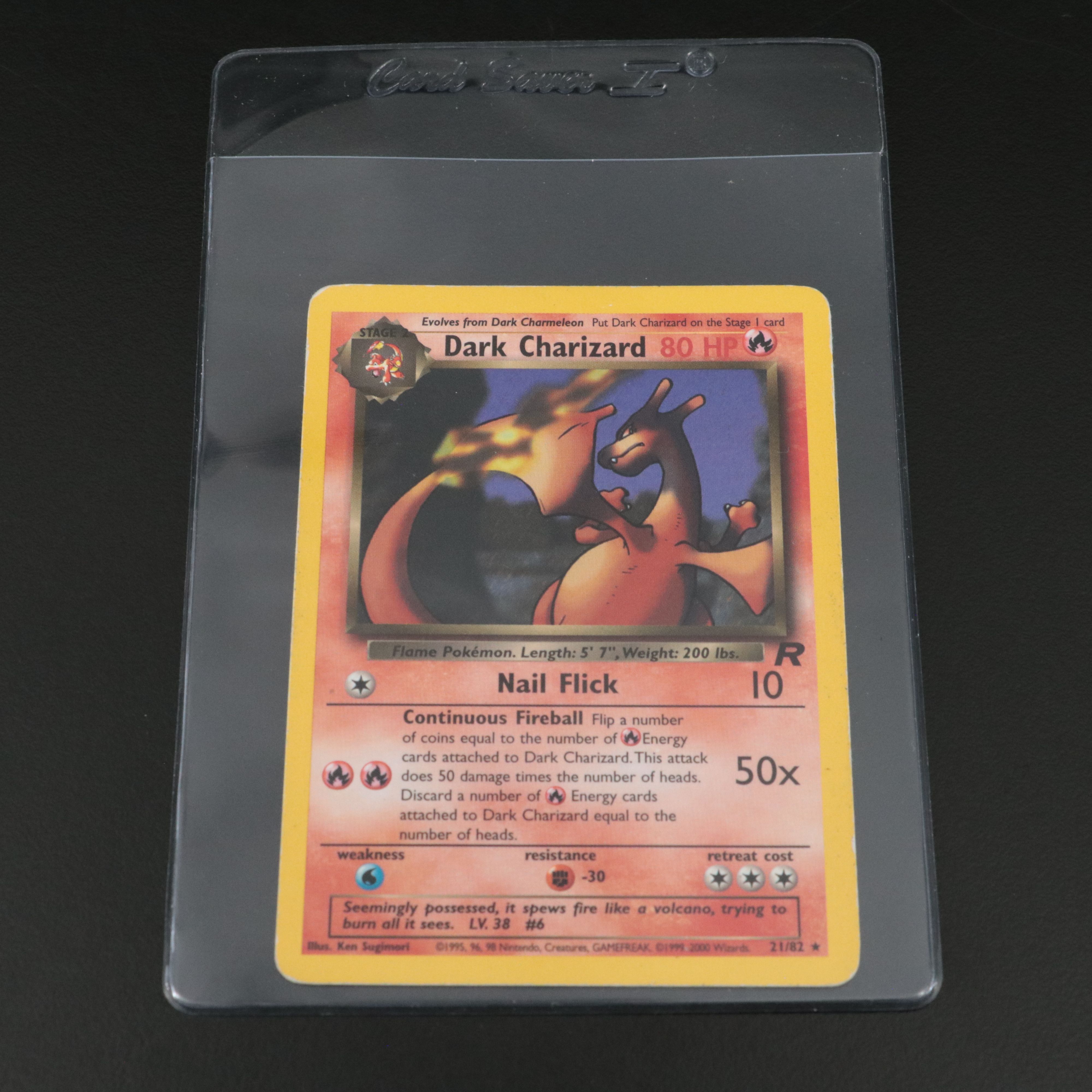 Team Rocket Dark Charizard Pokémon Card