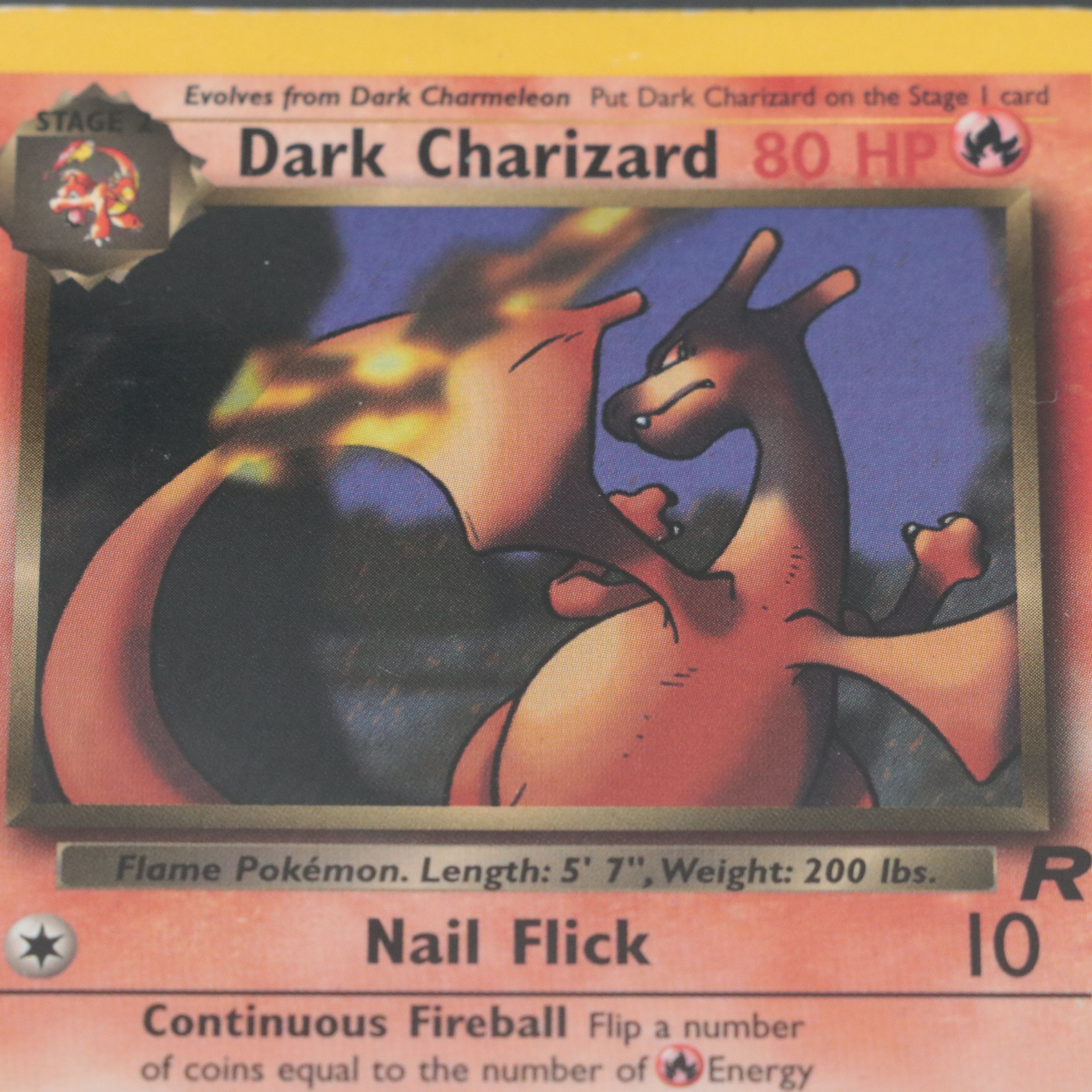 Team Rocket Dark Charizard Pokémon Card