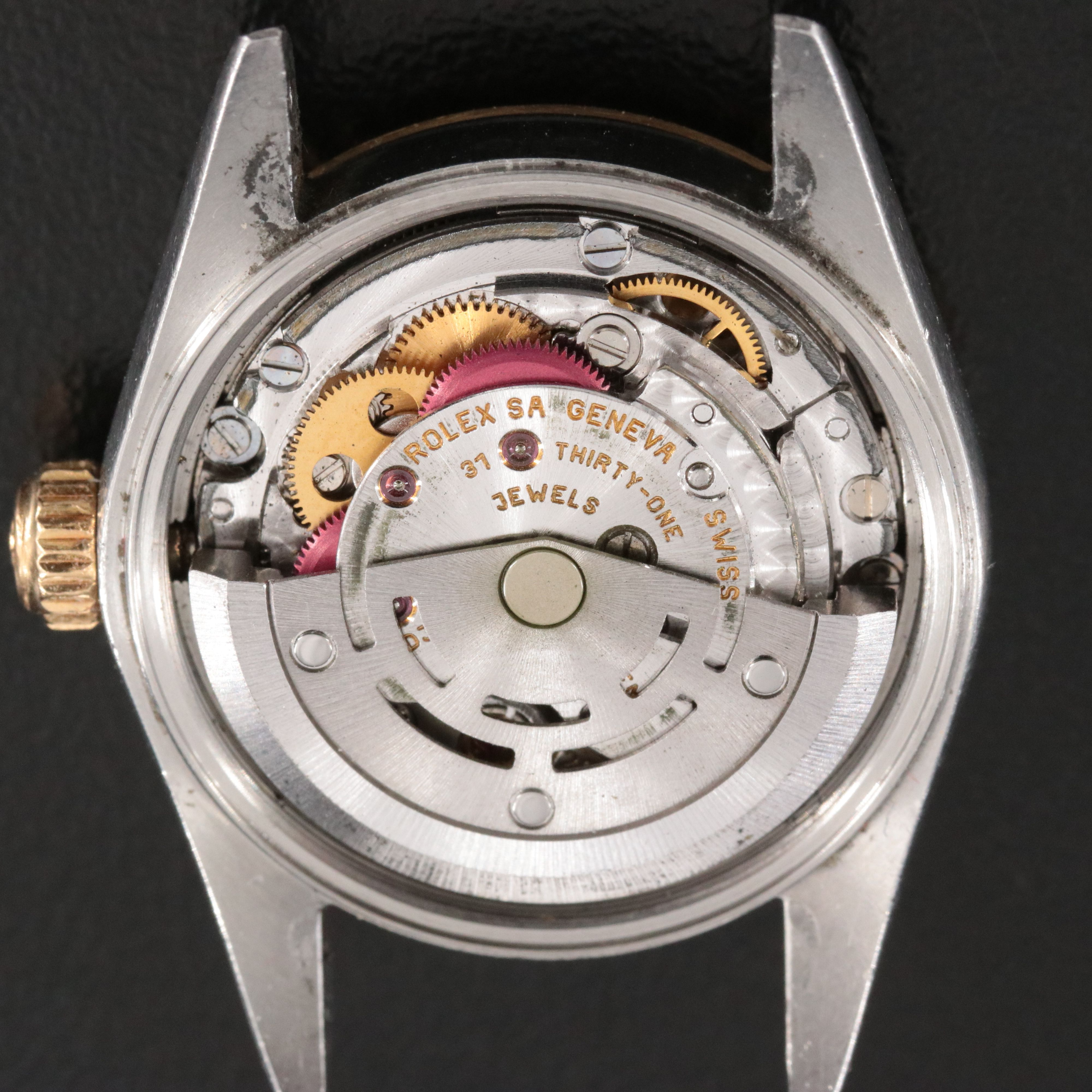 2001 Rolex Oyster Perpetual Champagne Dial 76193 Watch