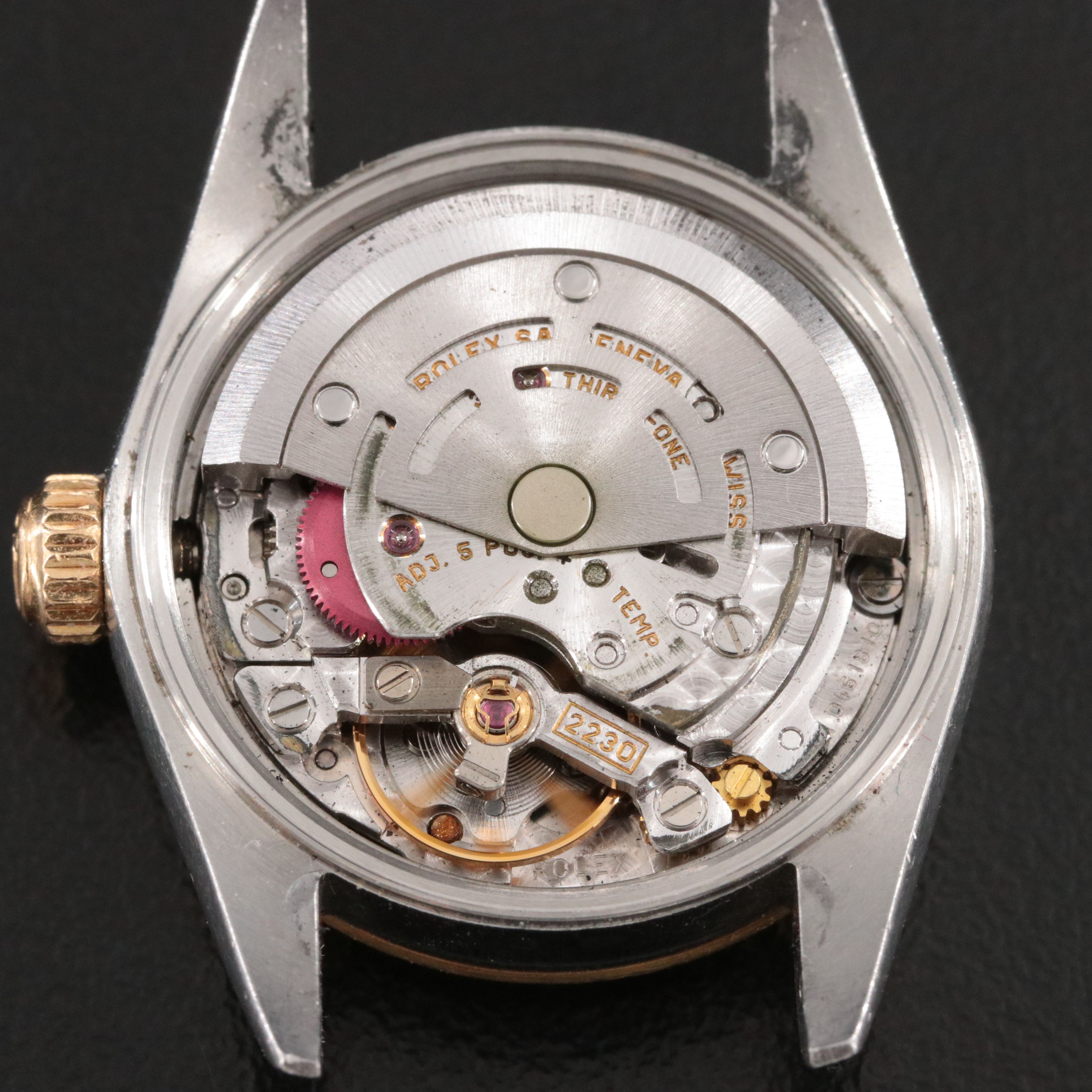 2001 Rolex Oyster Perpetual Champagne Dial 76193 Watch