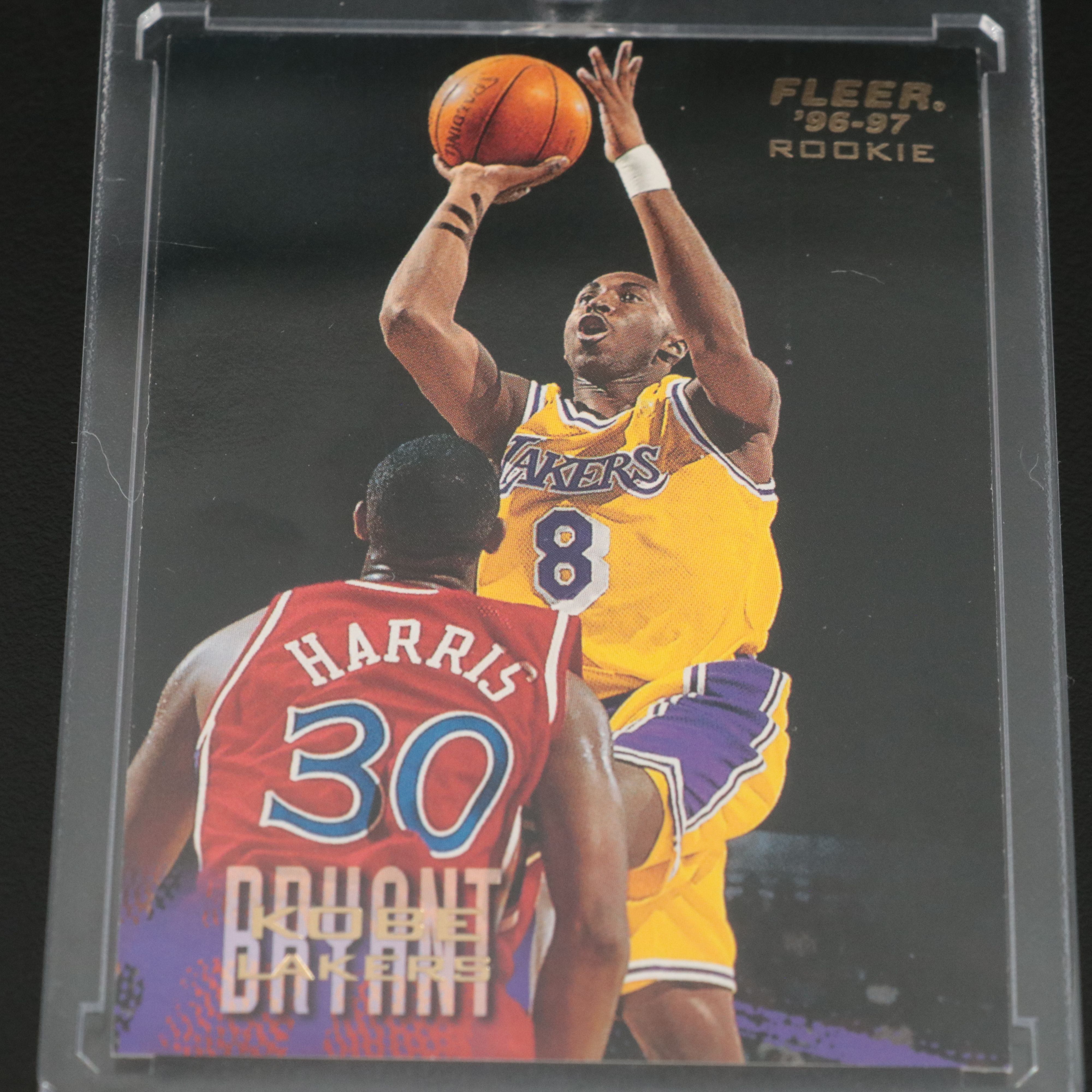 1996-97 Fleer Kobe Bryant Los Angeles Lakers Rookie Basketball Card