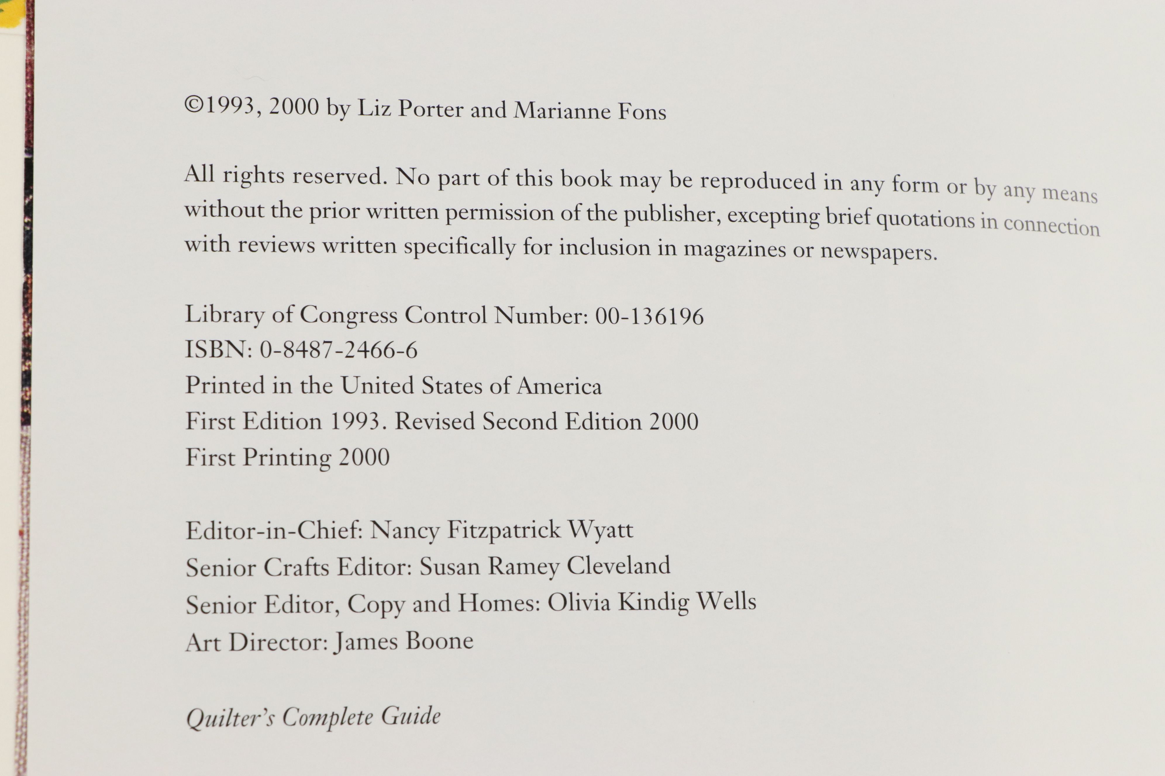 "Quilter's Complete Guide" with More Quilting Books