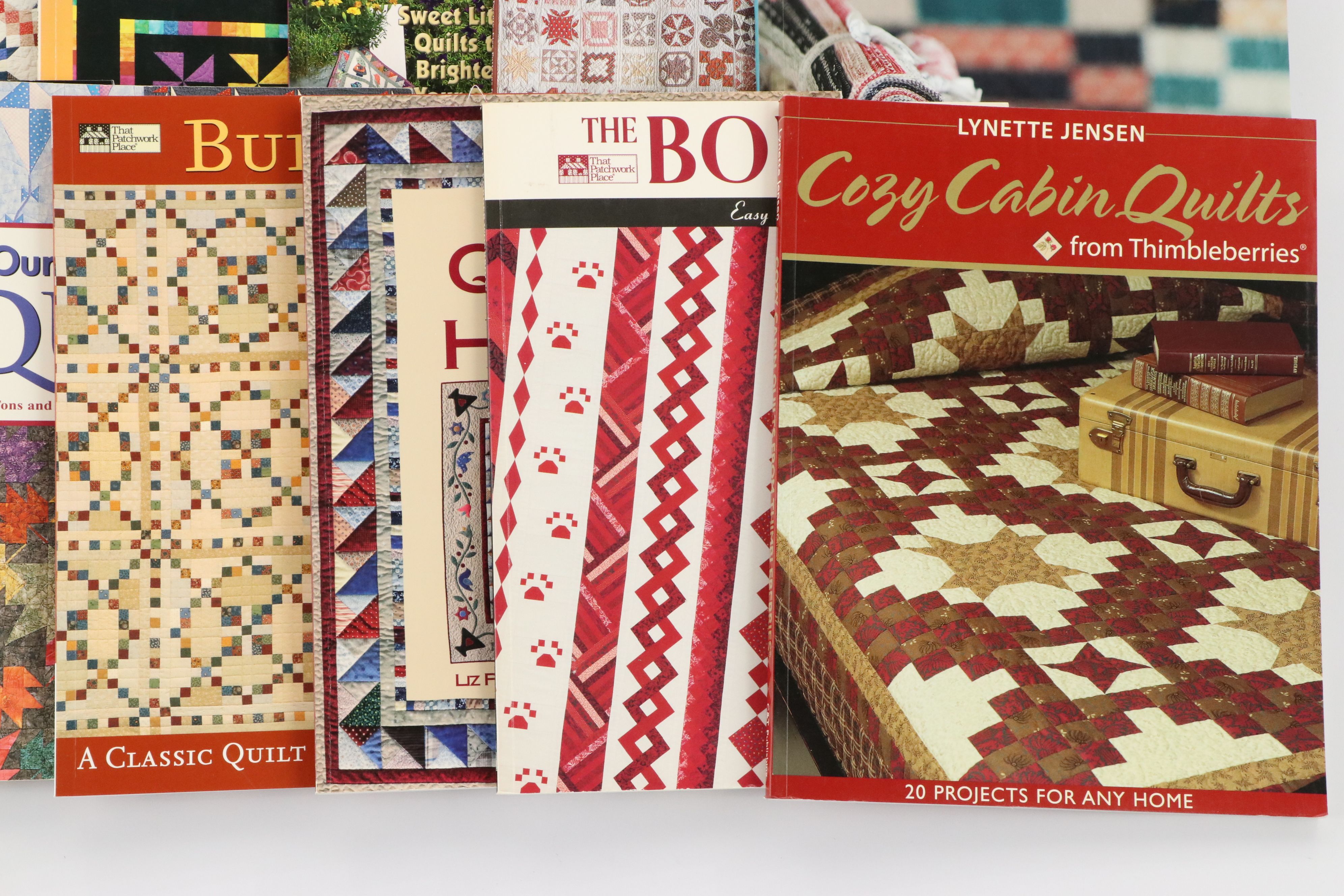 "Quilter's Complete Guide" with More Quilting Books