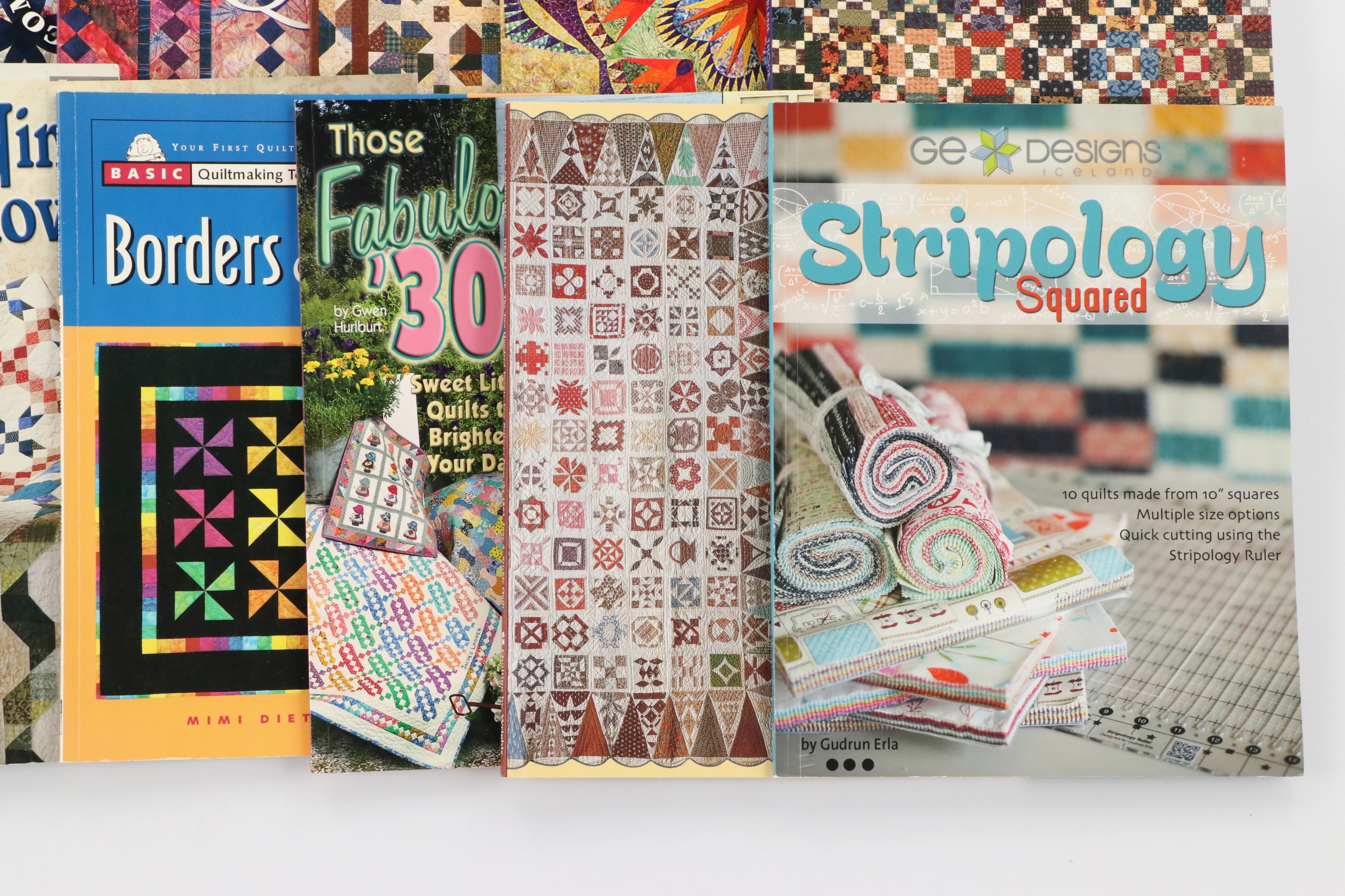 "Quilter's Complete Guide" with More Quilting Books