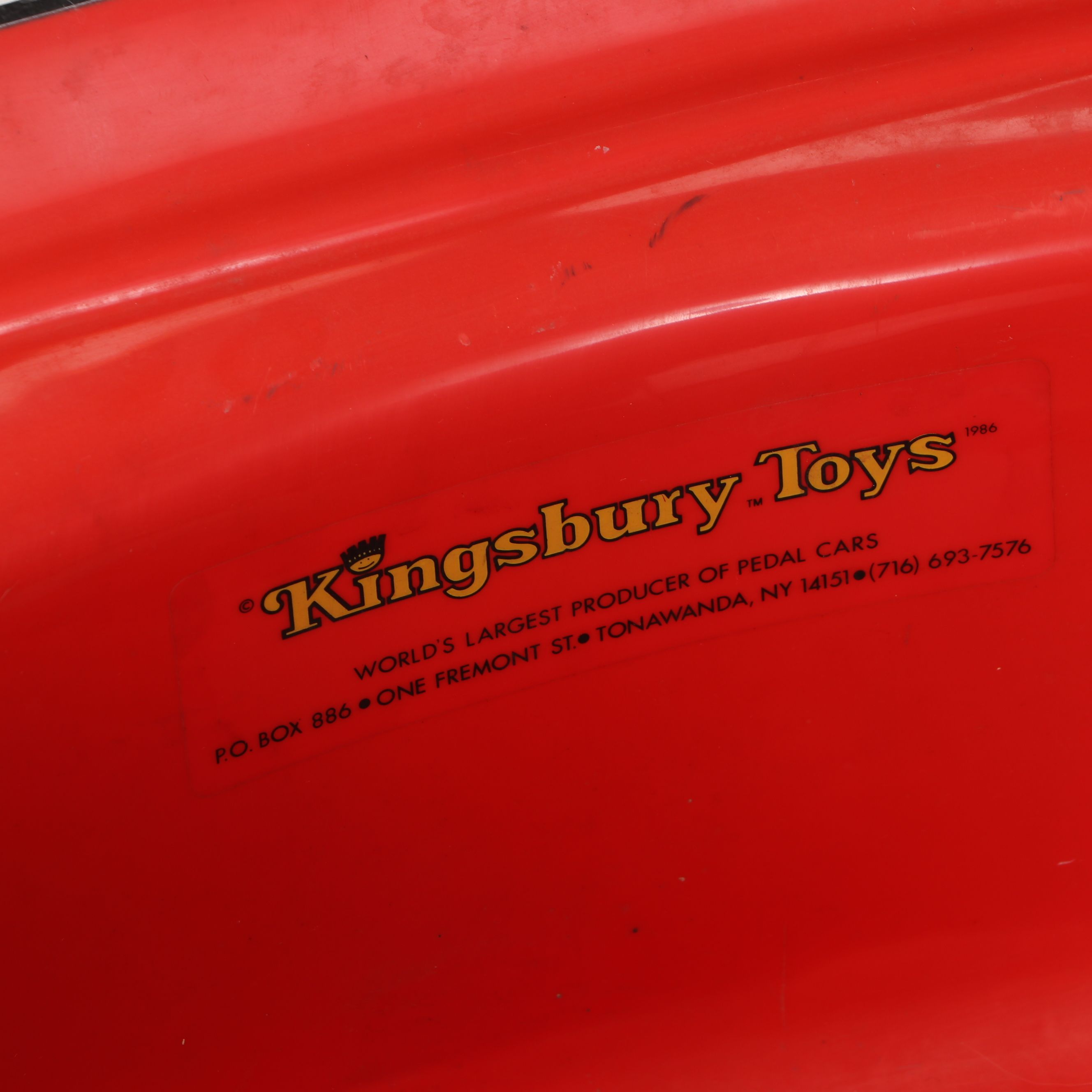 Kingsbury Toys Ford Mustang Convertible Pedal Car