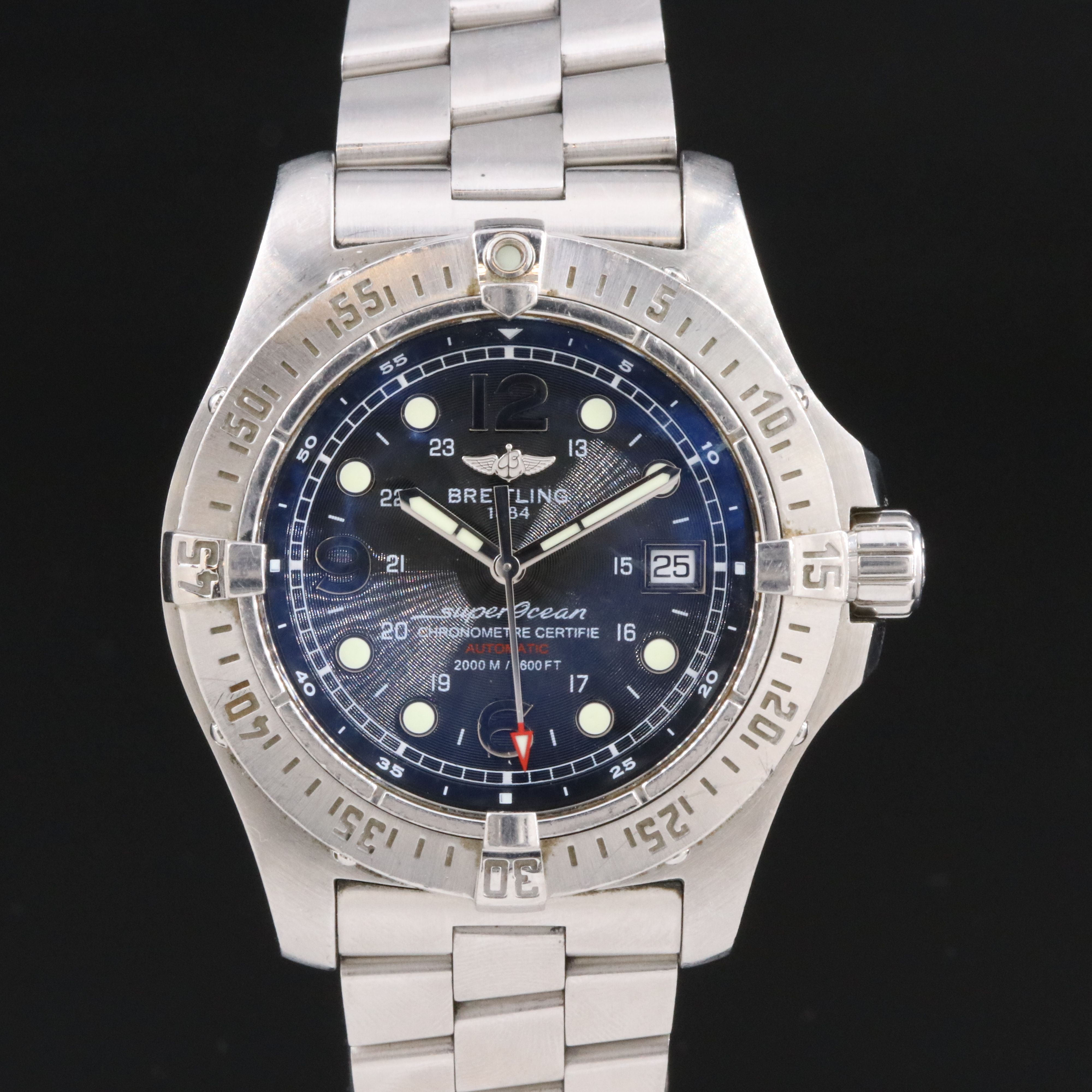 Breitling Super Ocean Steel Fish 2000M Automatic A17390 Watch