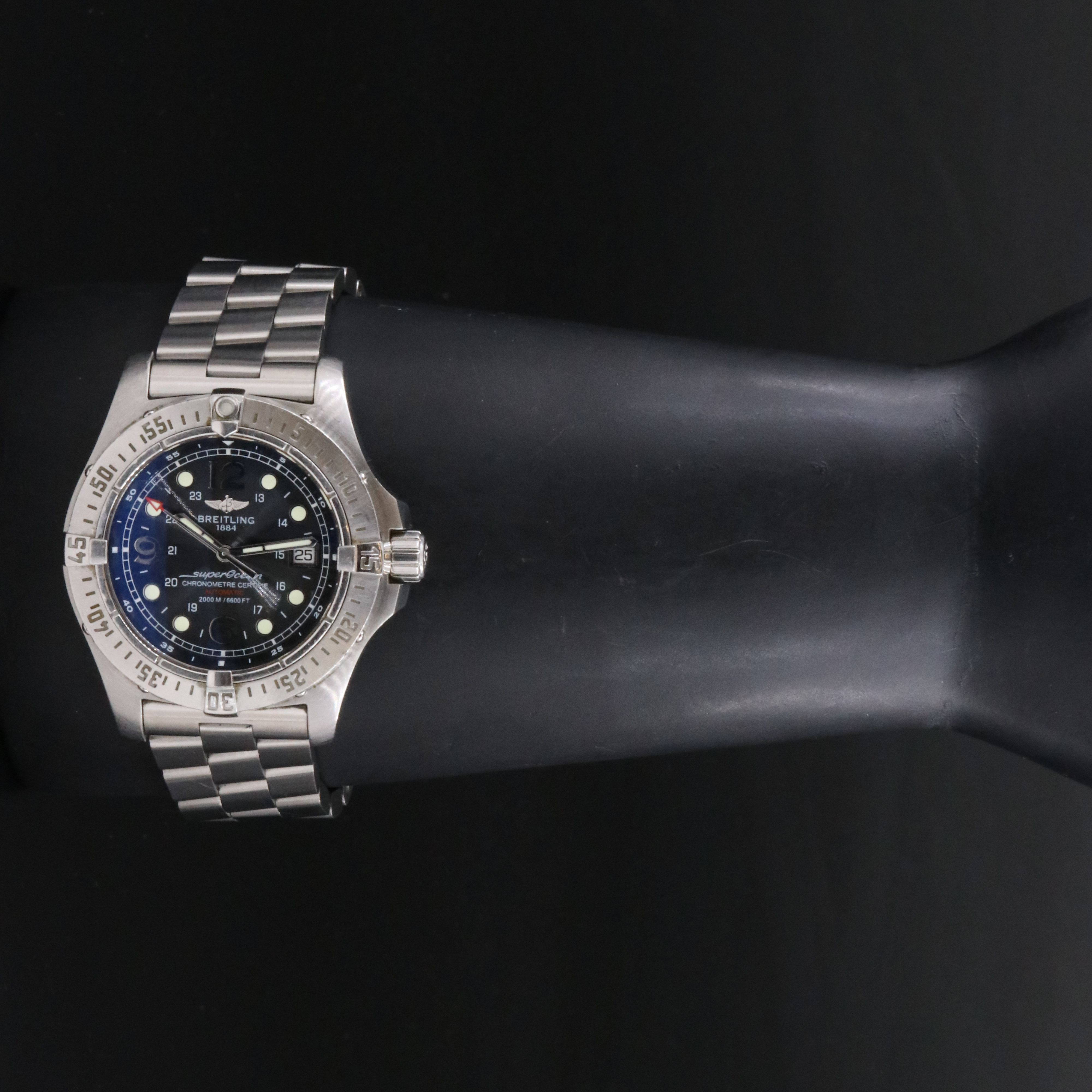 Breitling Super Ocean Steel Fish 2000M Automatic A17390 Watch