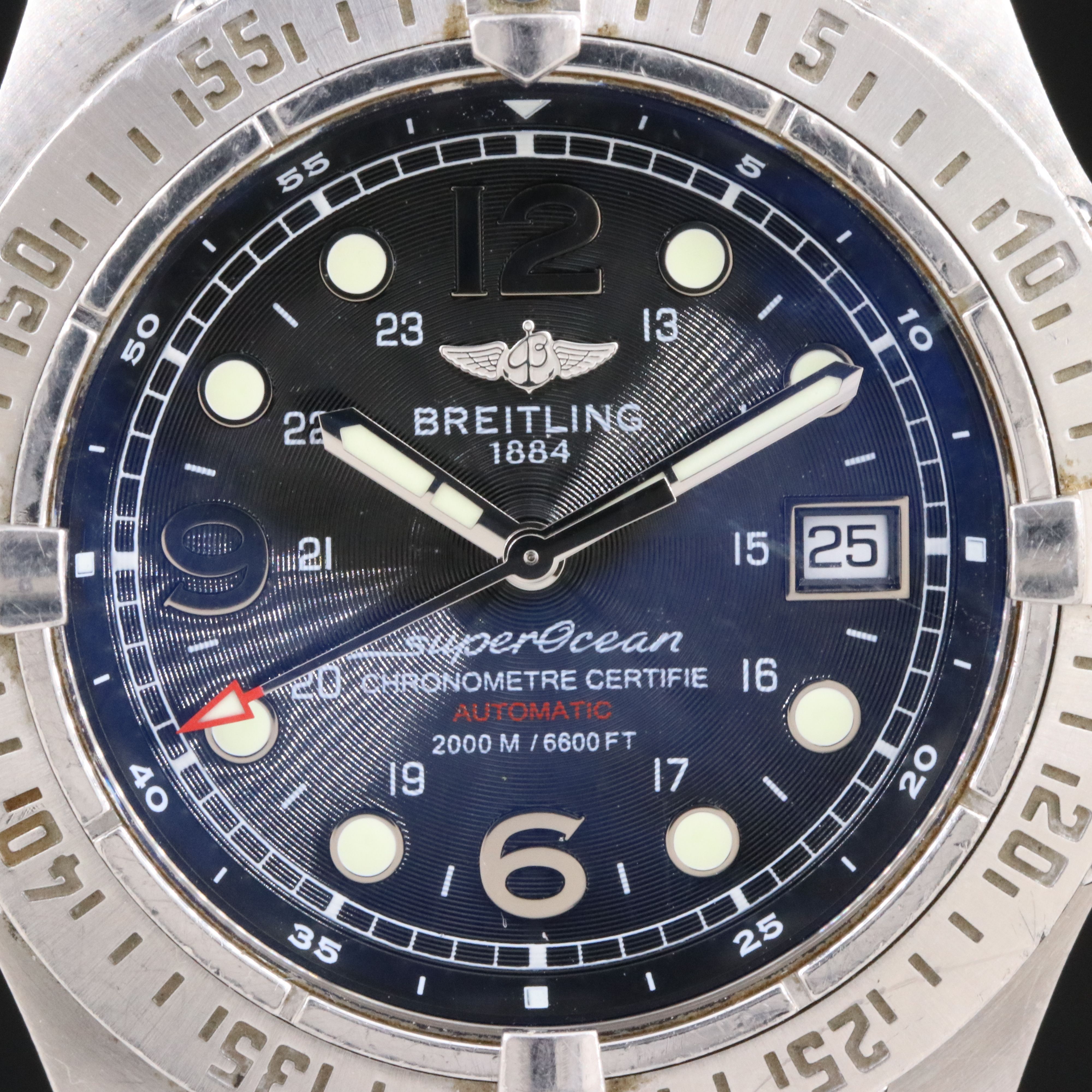 Breitling Super Ocean Steel Fish 2000M Automatic A17390 Watch