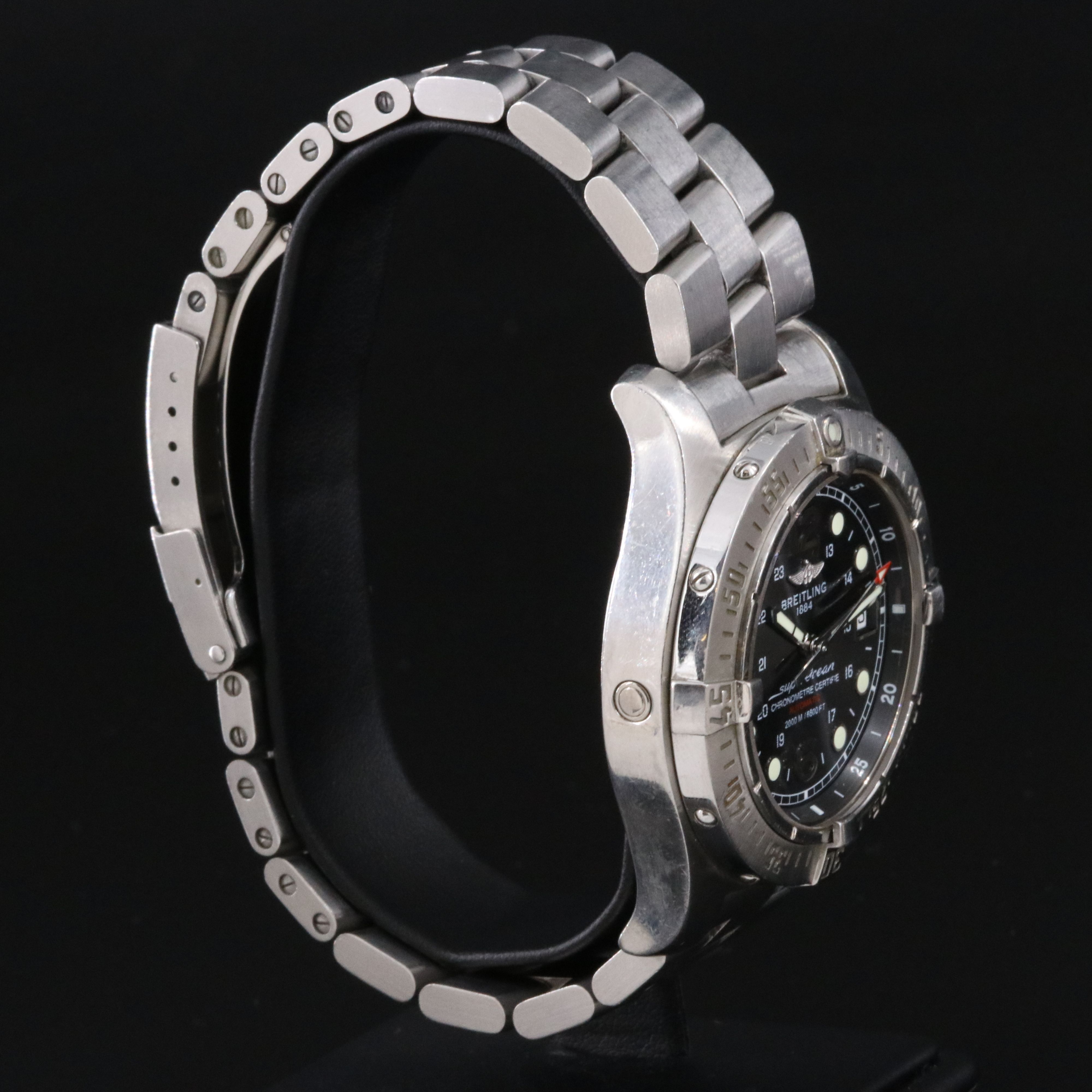 Breitling Super Ocean Steel Fish 2000M Automatic A17390 Watch