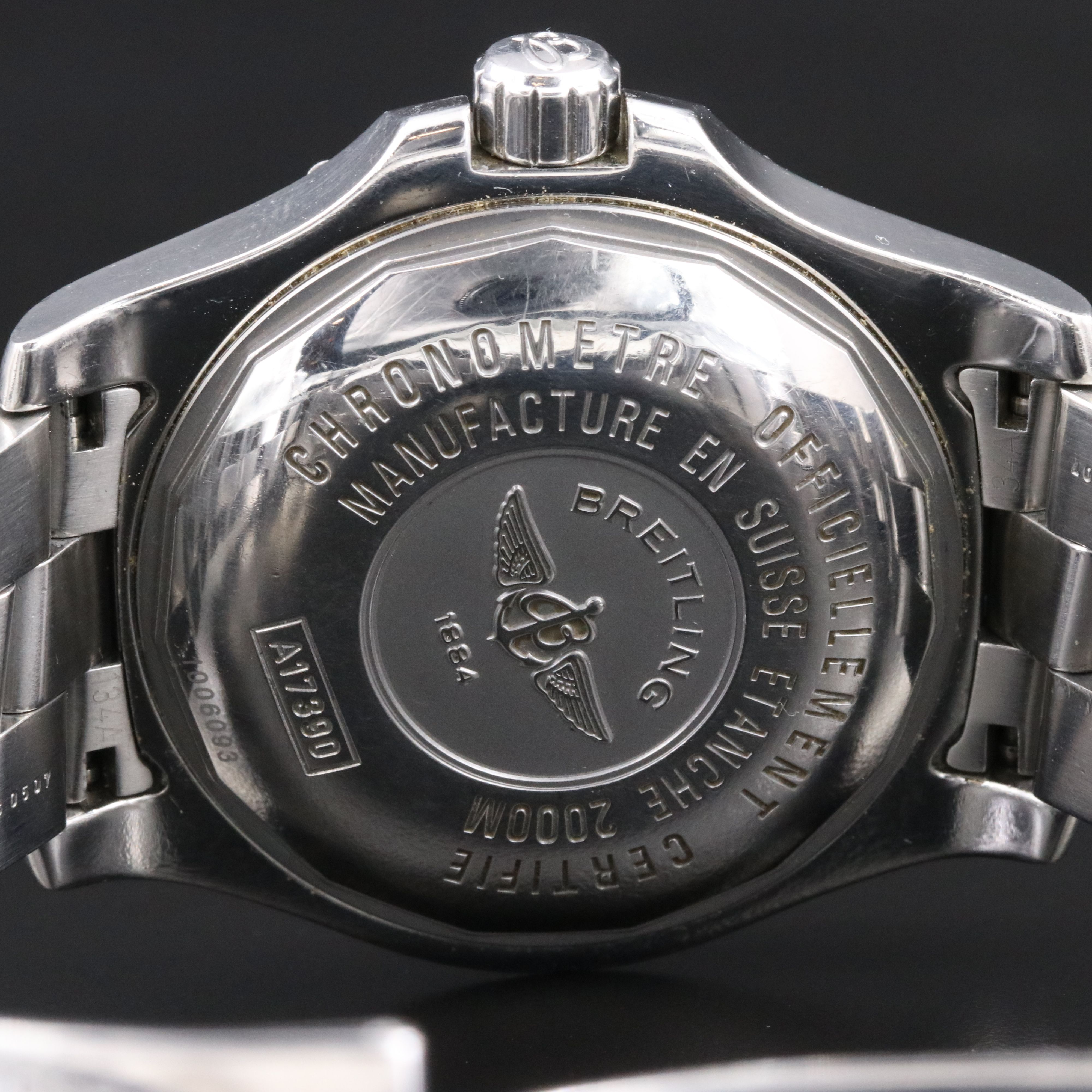 Breitling Super Ocean Steel Fish 2000M Automatic A17390 Watch