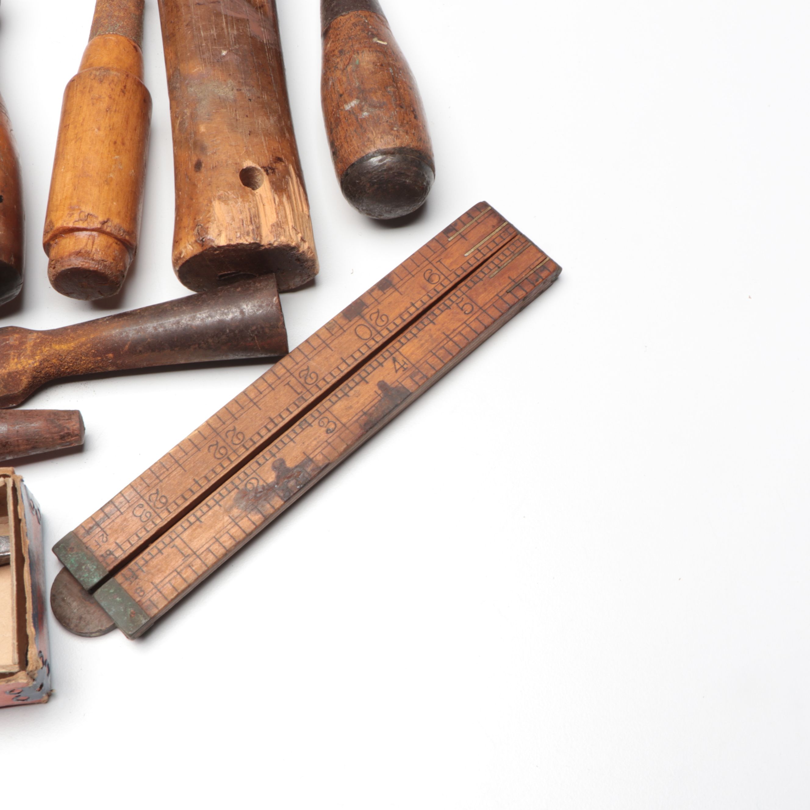 Axes, Hand Drills, Chisels and More Vintage and Antique Woodworking Hand Tools