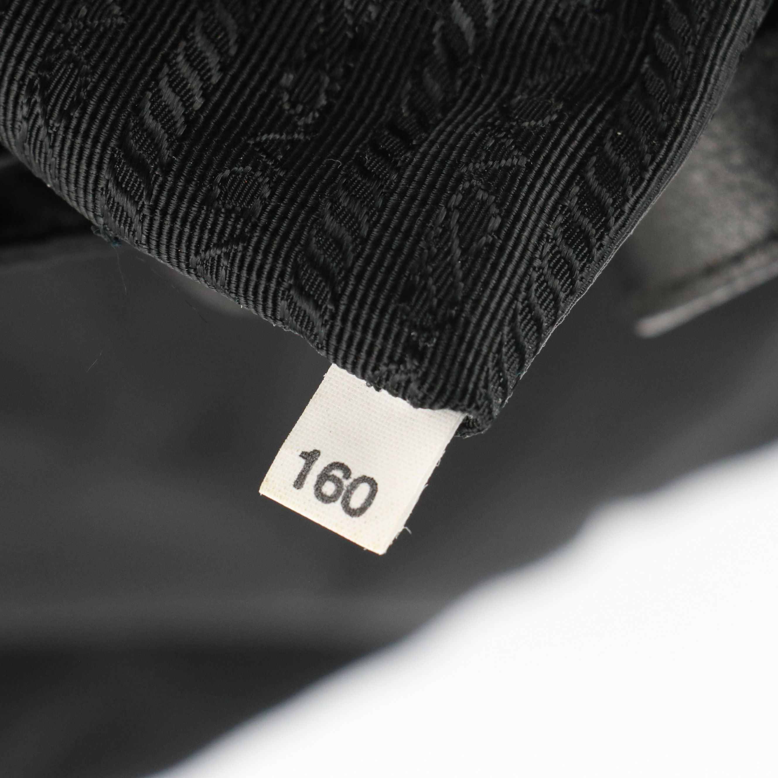 Prada Zip Tote Bag in Black Tessuto Nylon and Leather