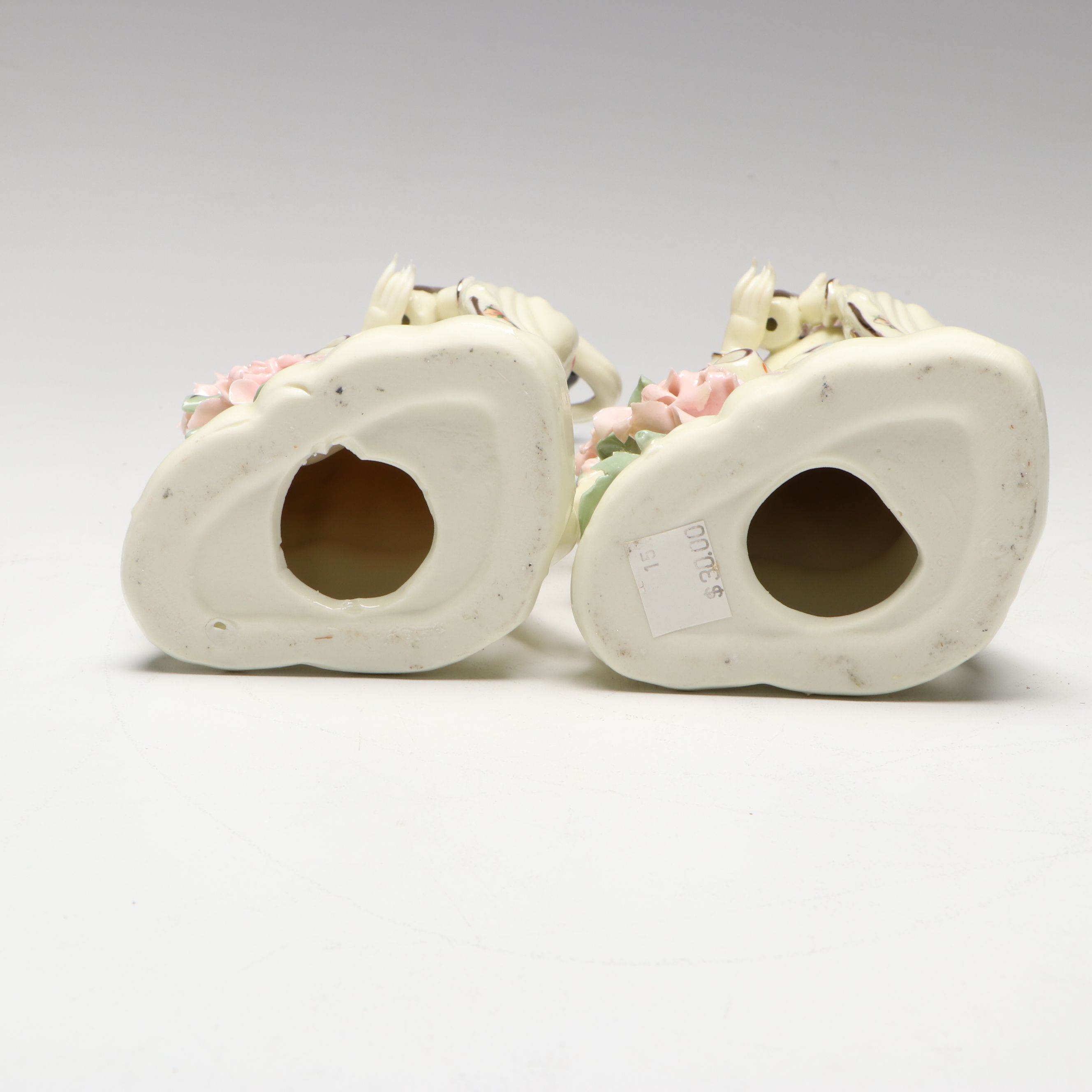 Japanese Hand-Painted Porcelain Figures, 20th Century