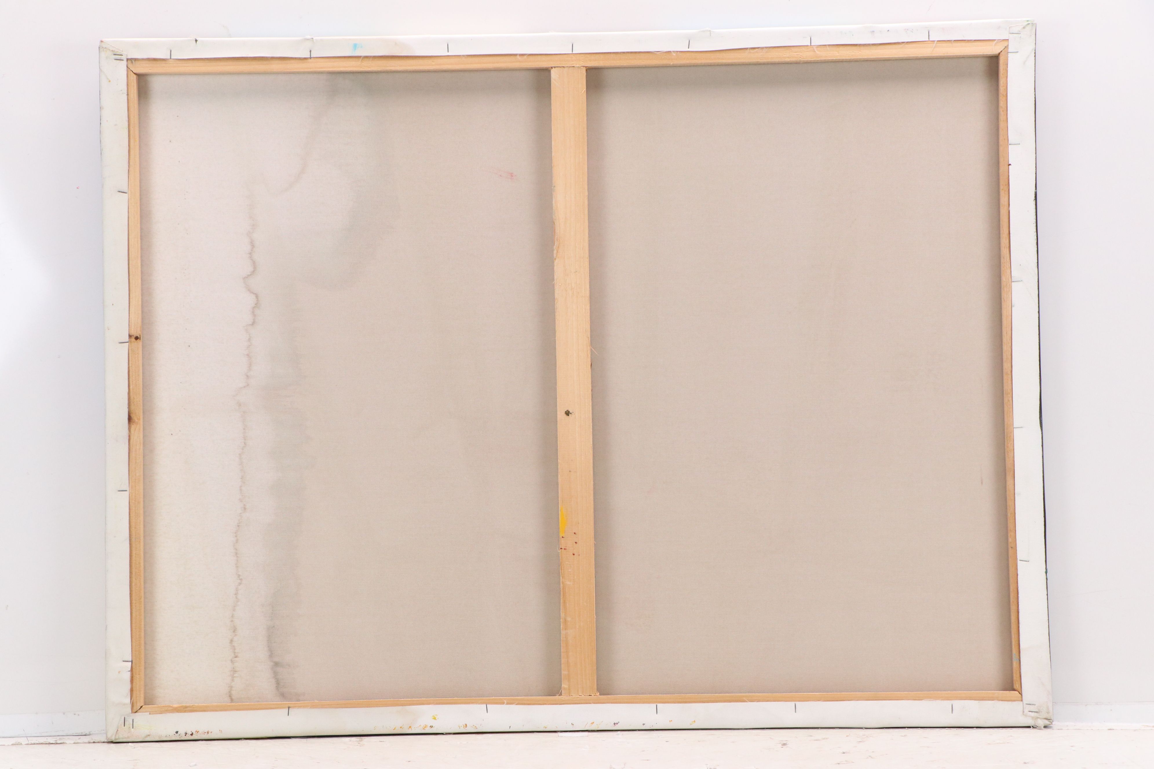 Abstract Acrylic Painting, Late 20th Century