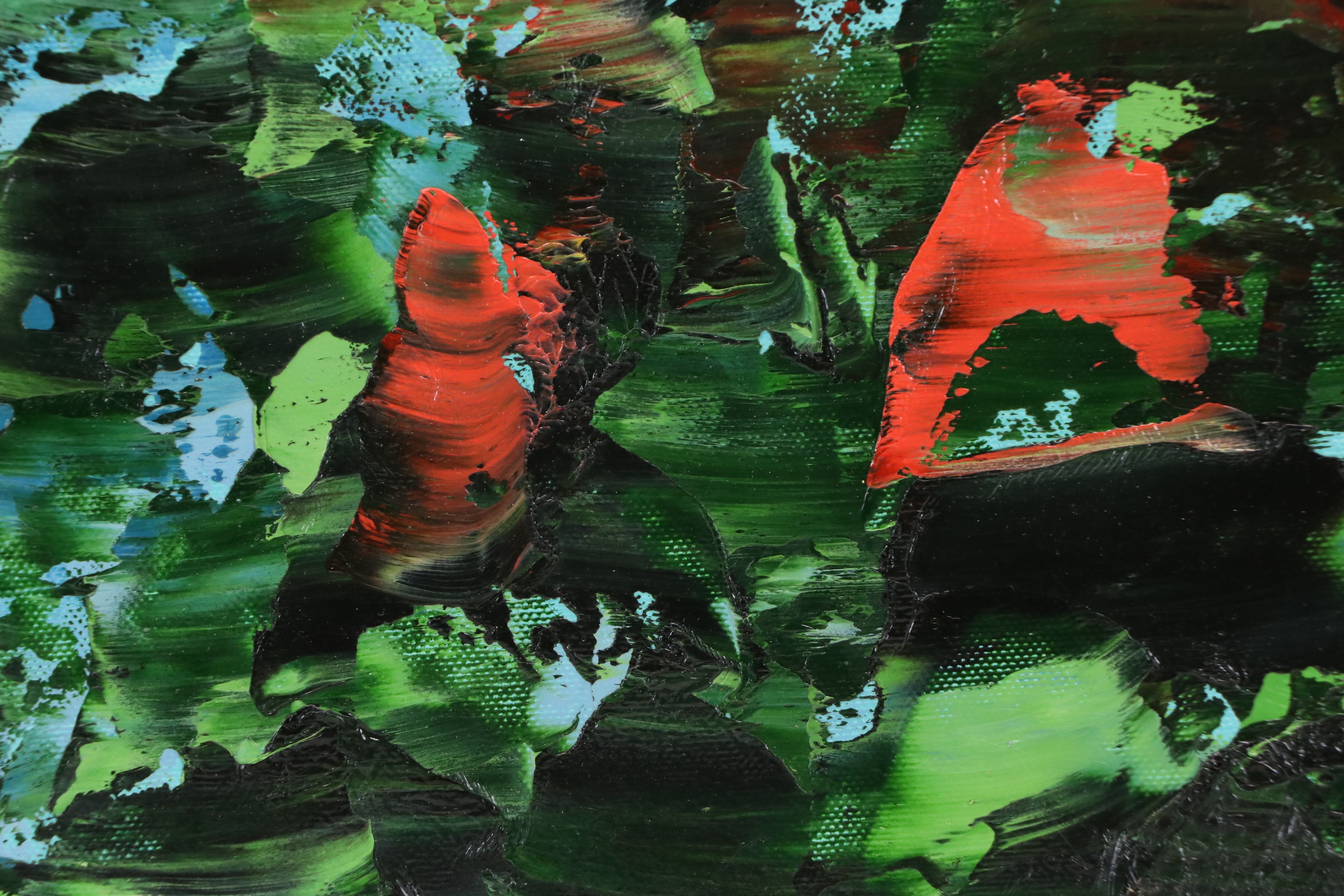 Ron Mitchell Acrylic Painting, Late 20th Century