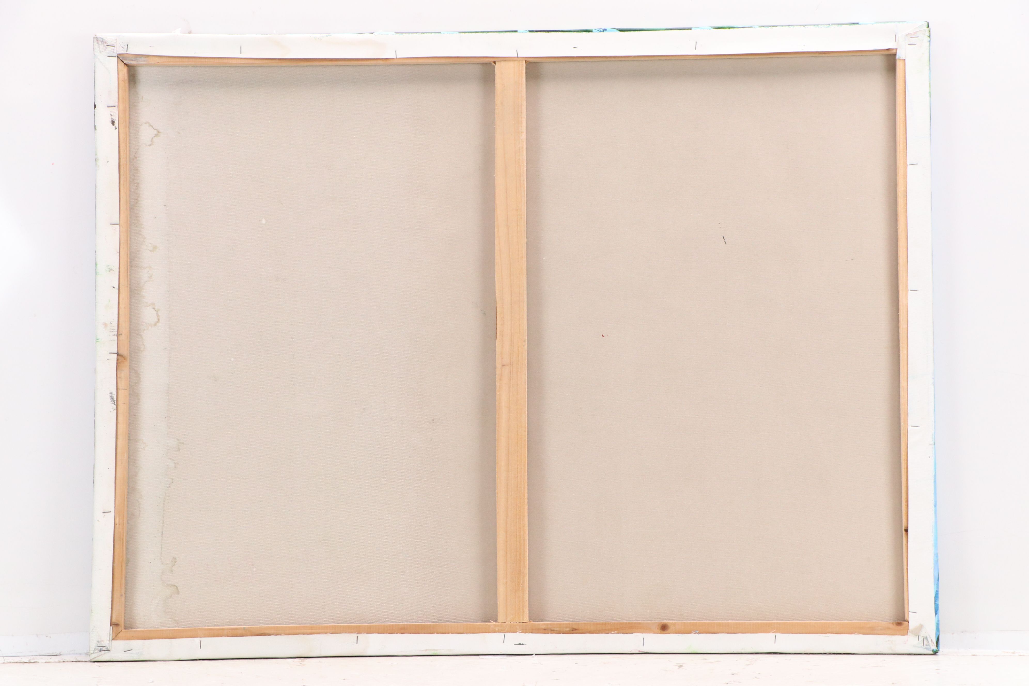 Ron Mitchell Acrylic Painting, Late 20th Century