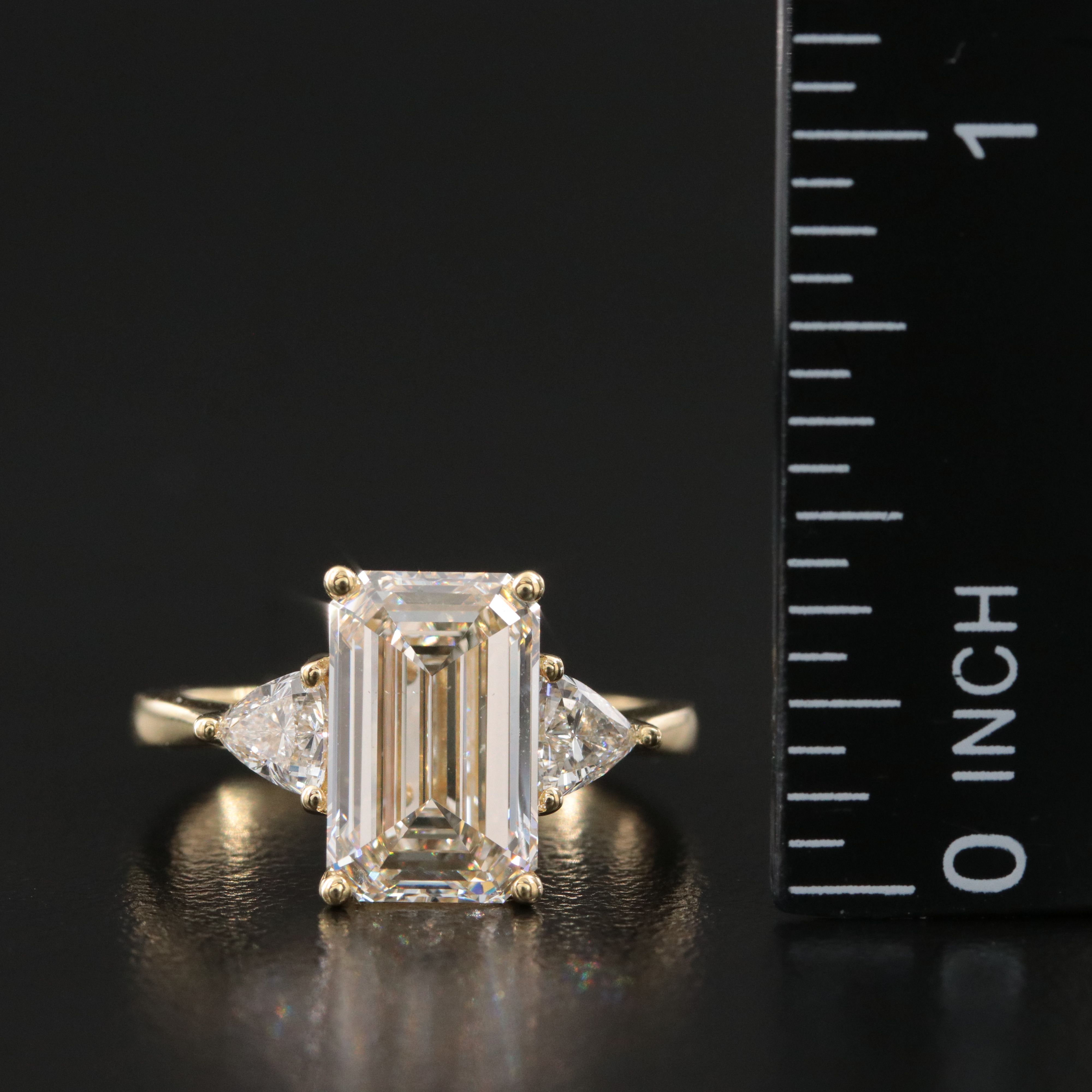 18K 3.86 CTW Diamond Ring