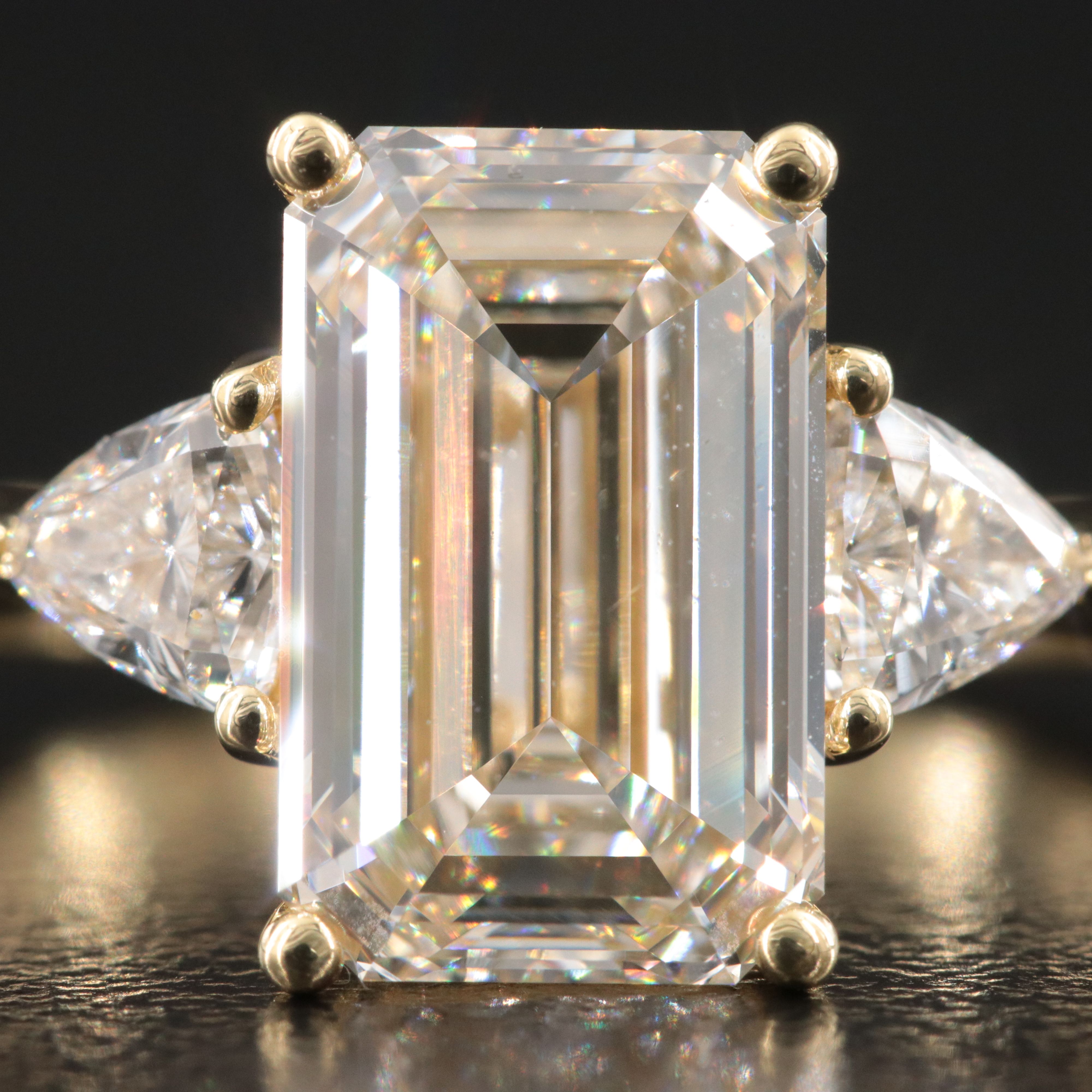 18K 3.86 CTW Diamond Ring