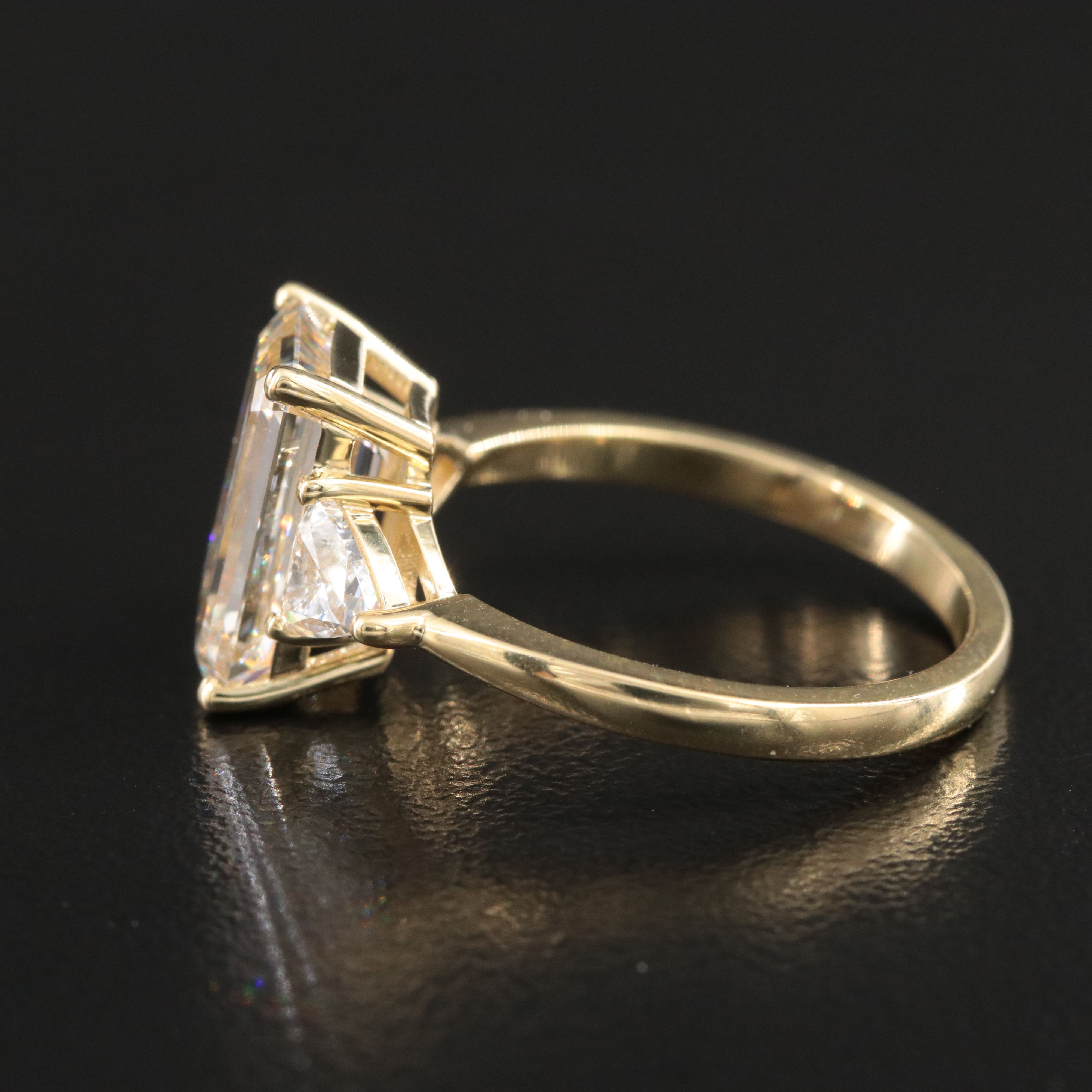 18K 3.86 CTW Diamond Ring