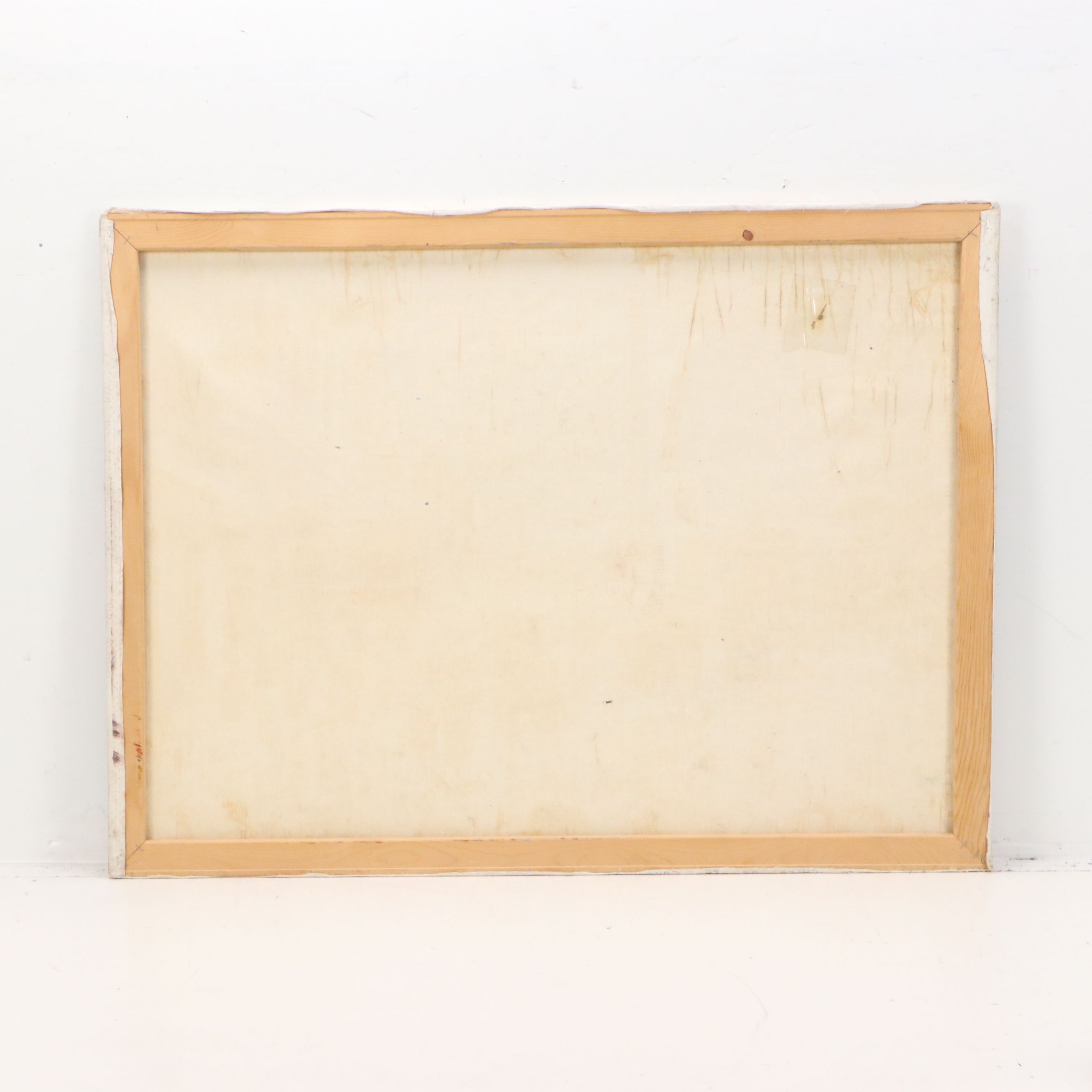 R. Owen Parisian City Scene Oil Painting, Late 20th Century