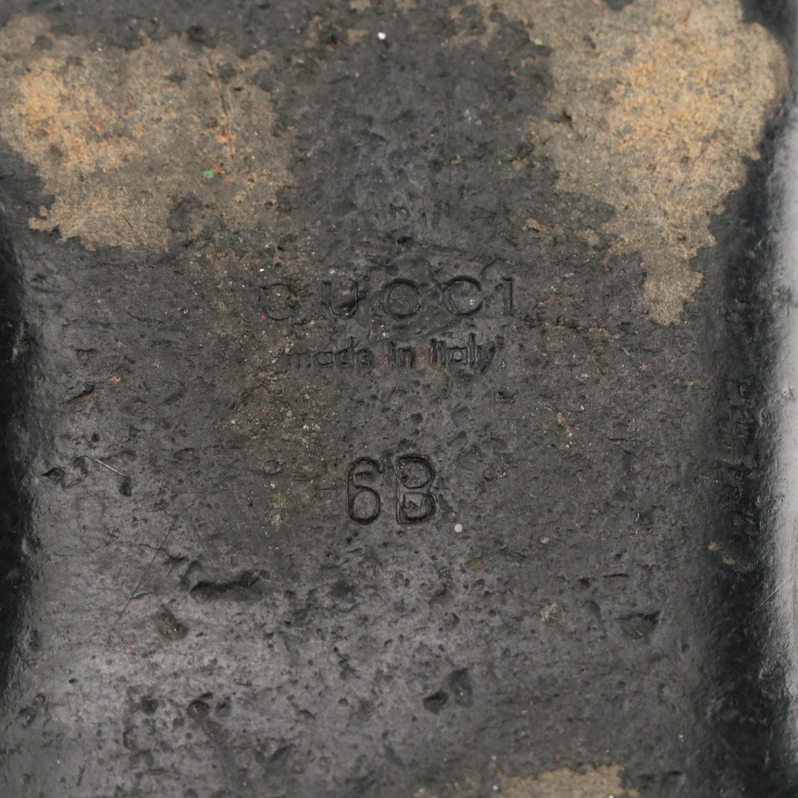 Gucci Tattoo Heart Print Ballet Flats and Horsebit Patent Leather Sandals