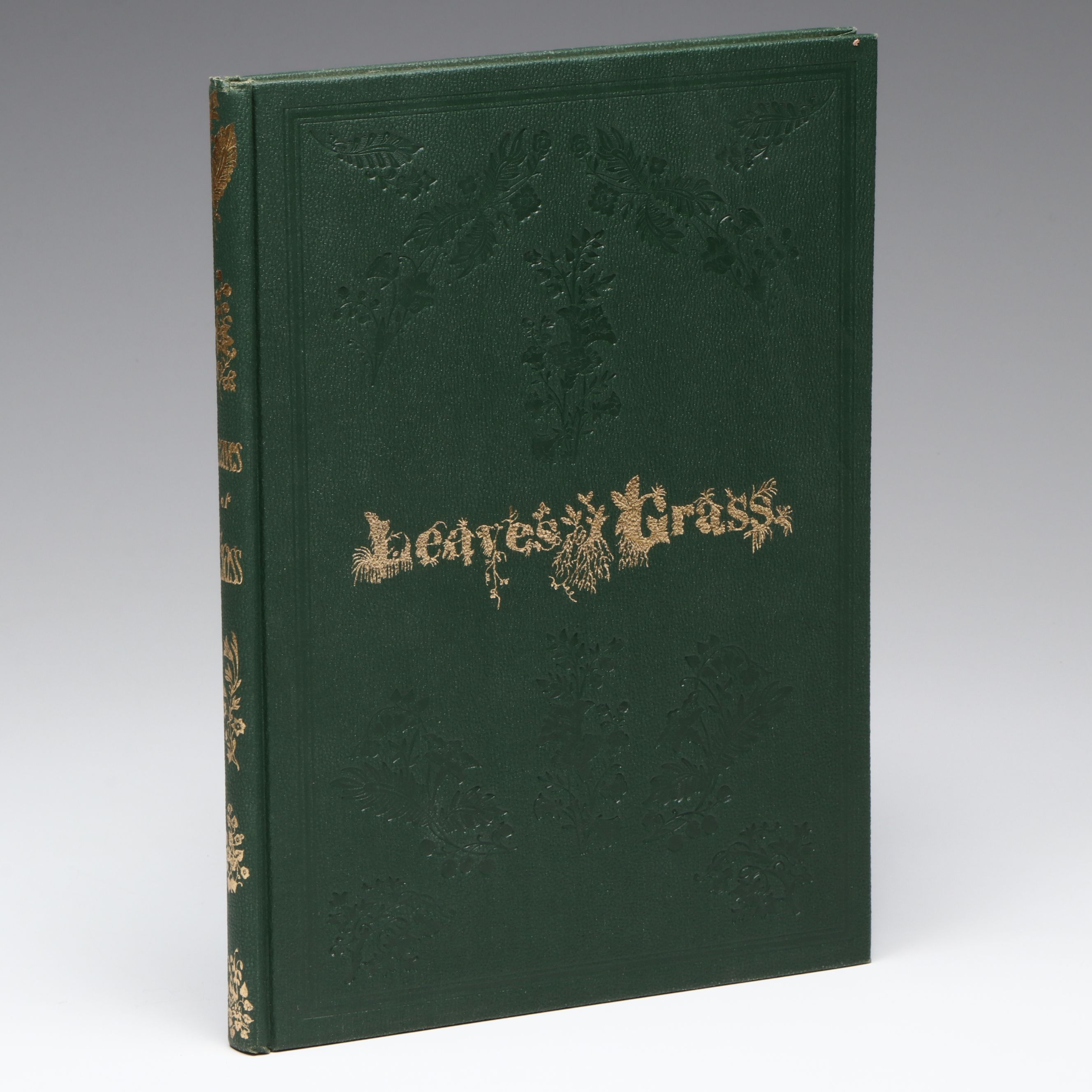 Facsimile First Edition "Leaves of Grass" by Walt Whitman, 1966