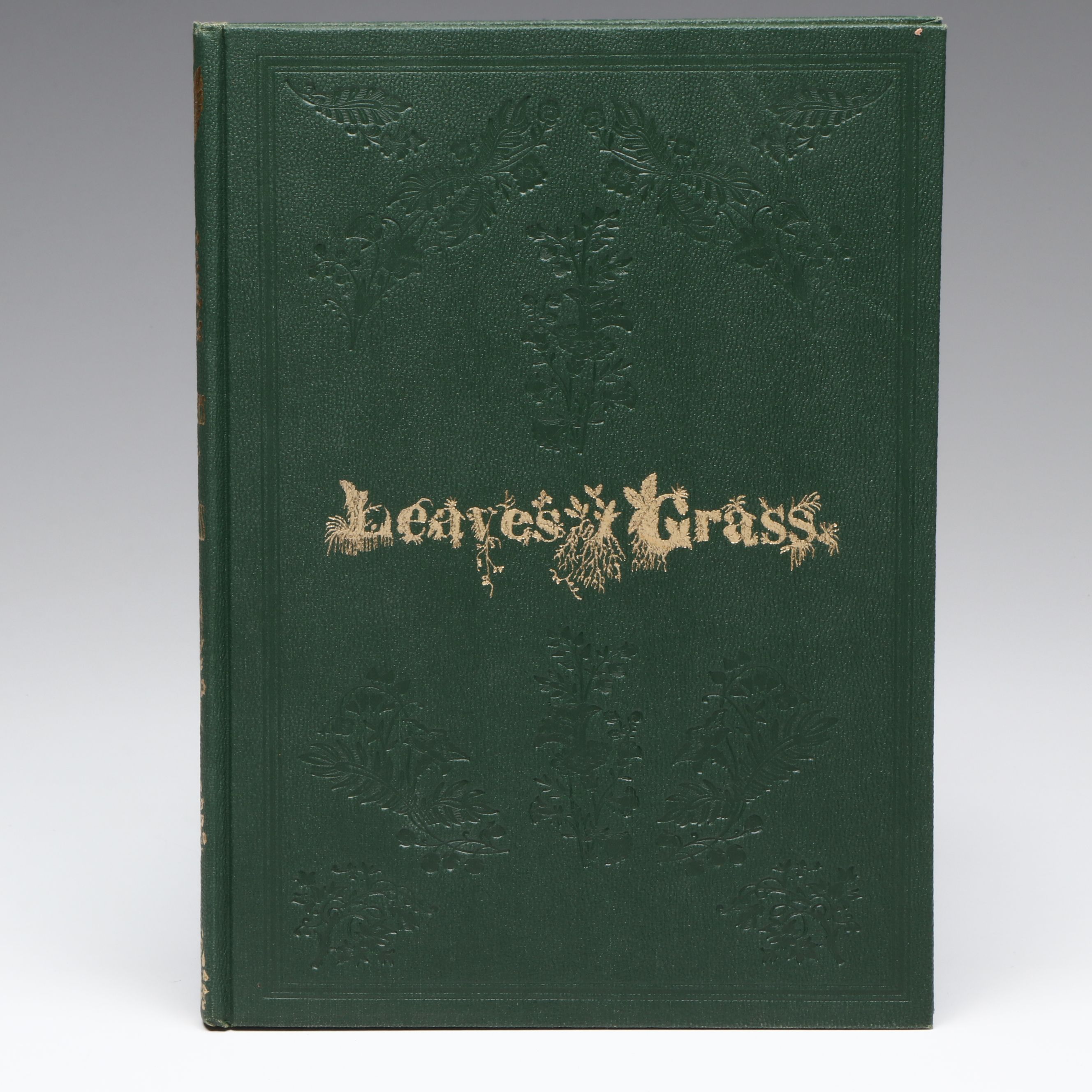 Facsimile First Edition "Leaves of Grass" by Walt Whitman, 1966