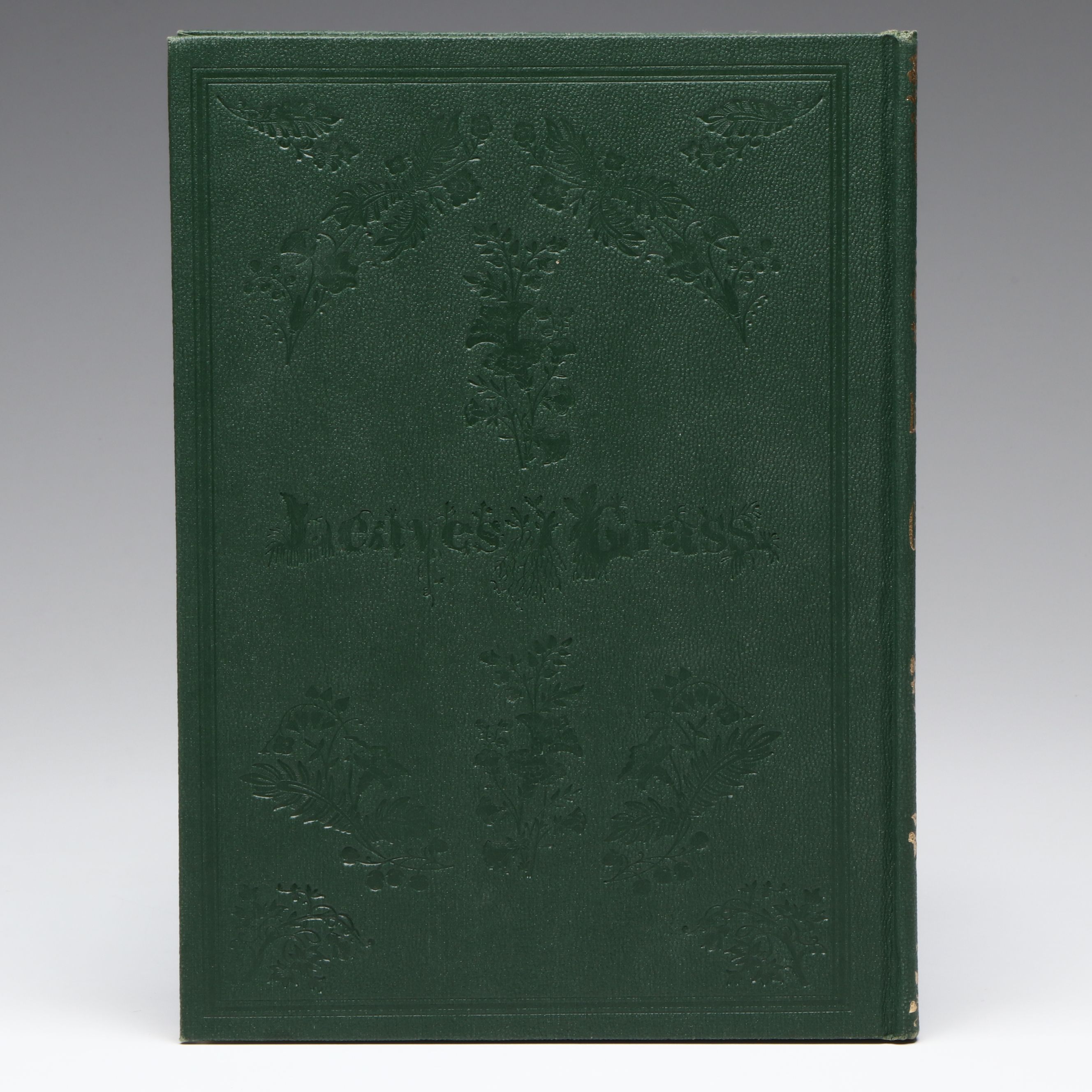 Facsimile First Edition "Leaves of Grass" by Walt Whitman, 1966
