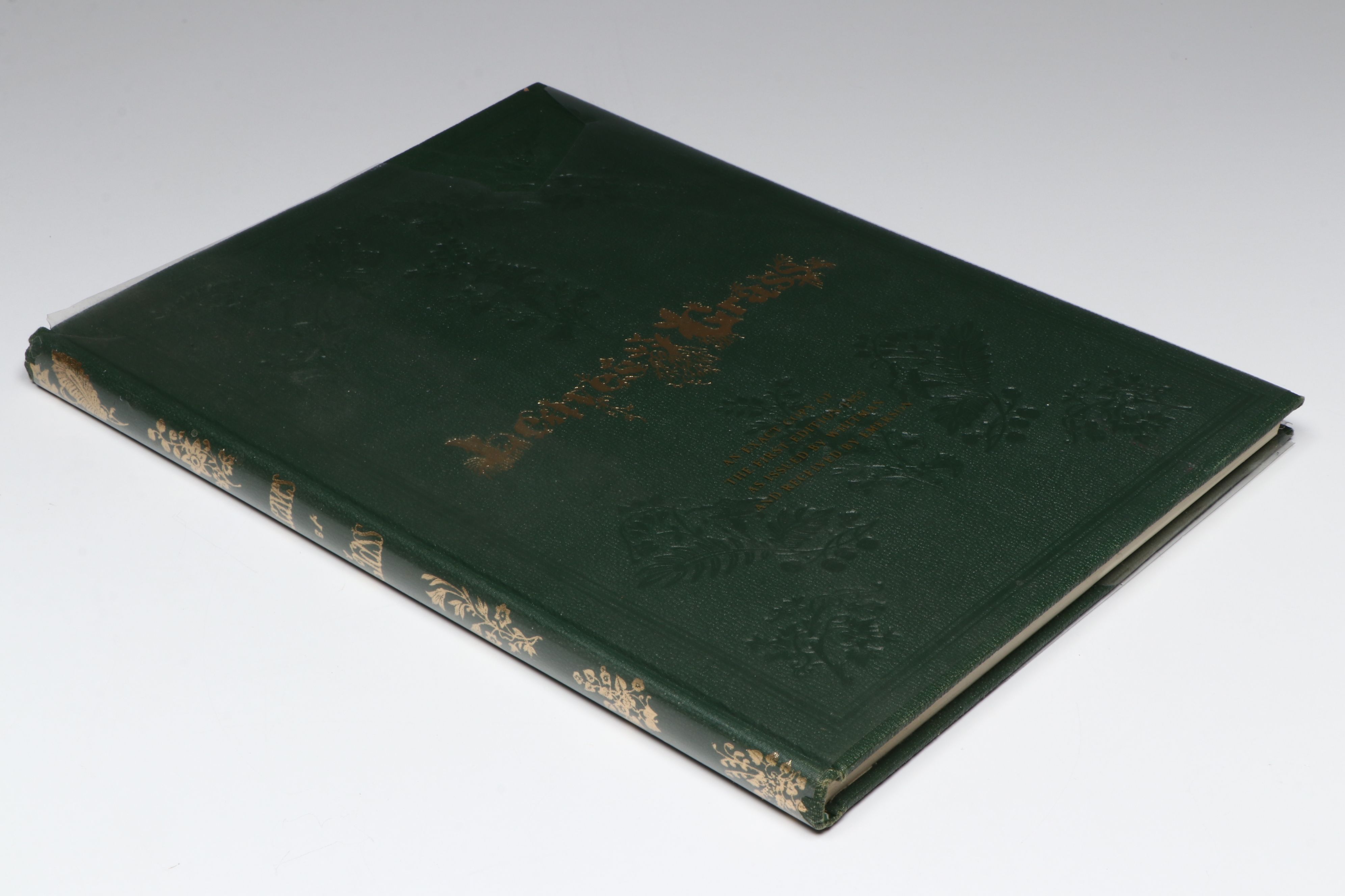 Facsimile First Edition "Leaves of Grass" by Walt Whitman, 1966