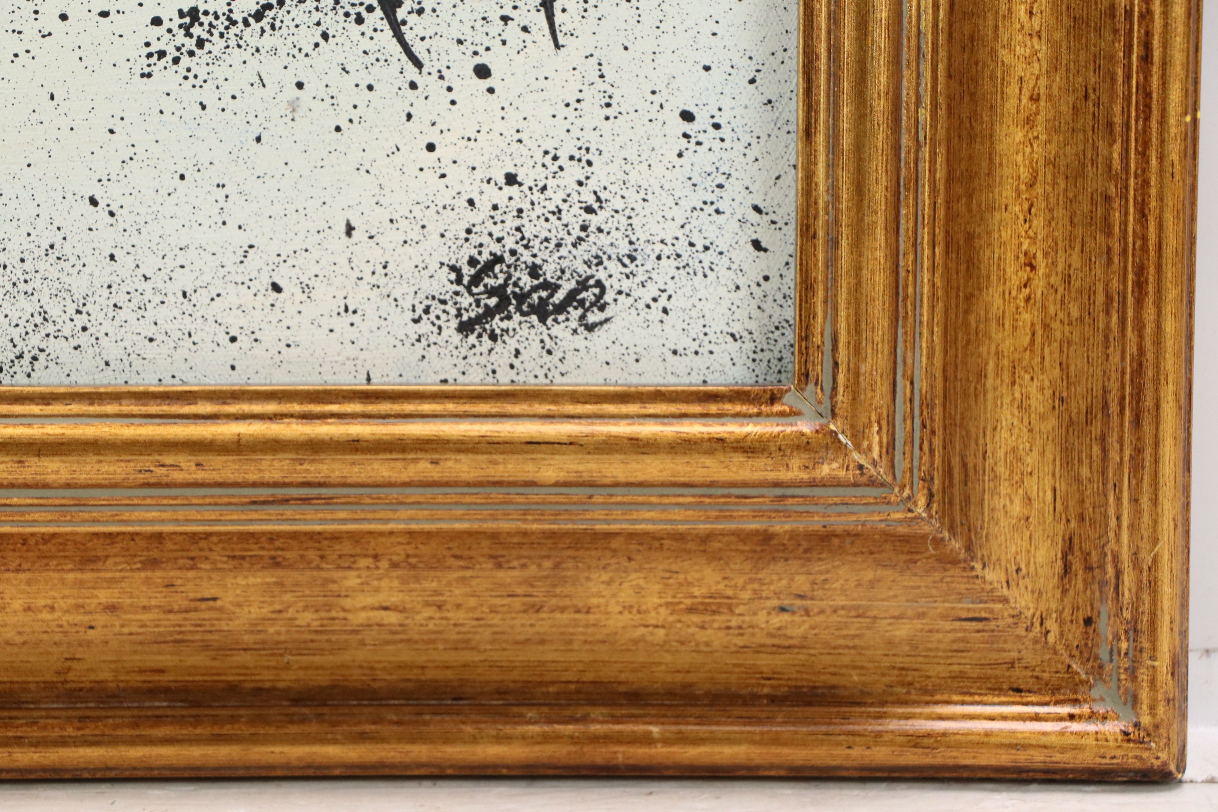 After Joan Miró Abstract Acrylic Painting