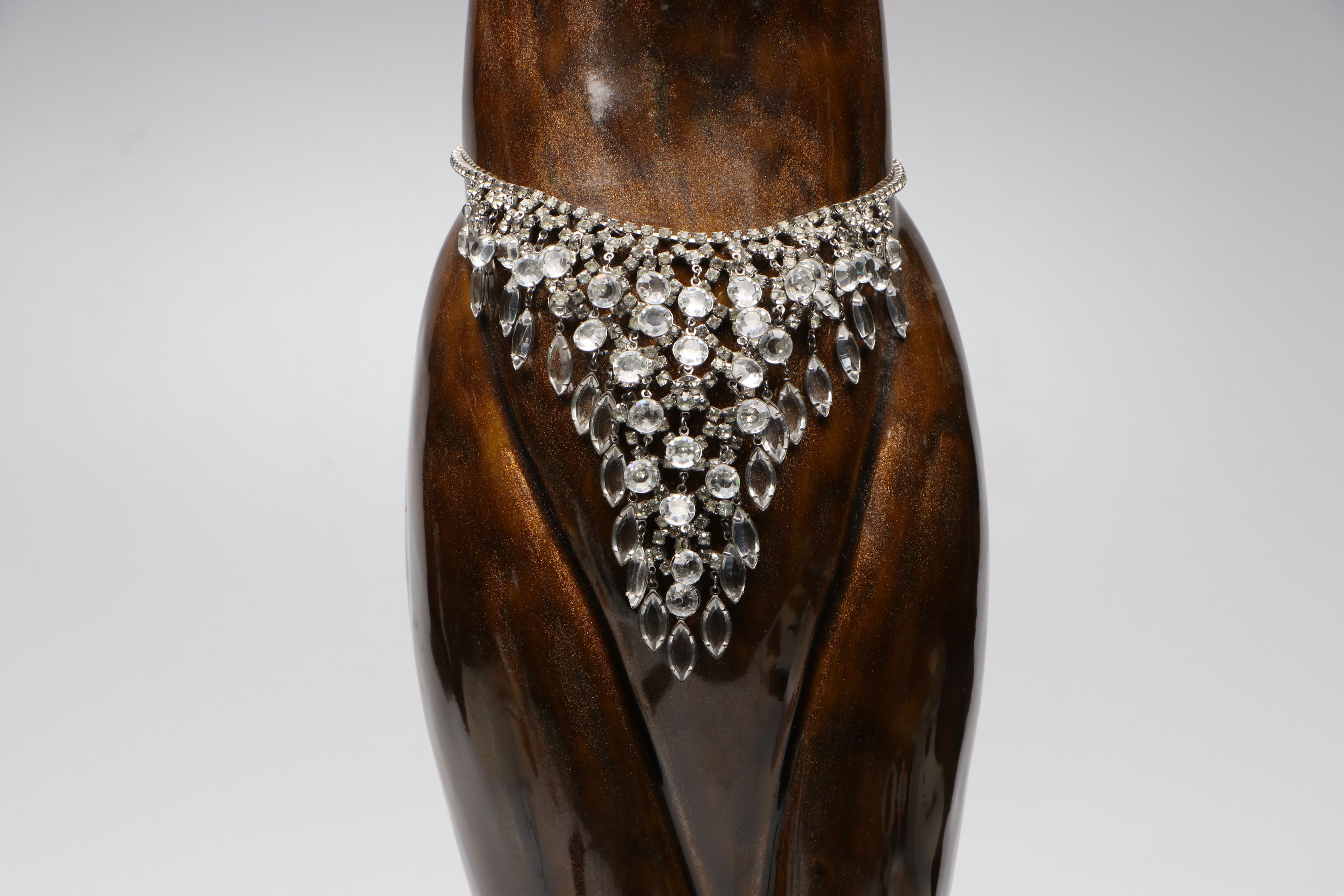 MCM Style Cat with Necklace