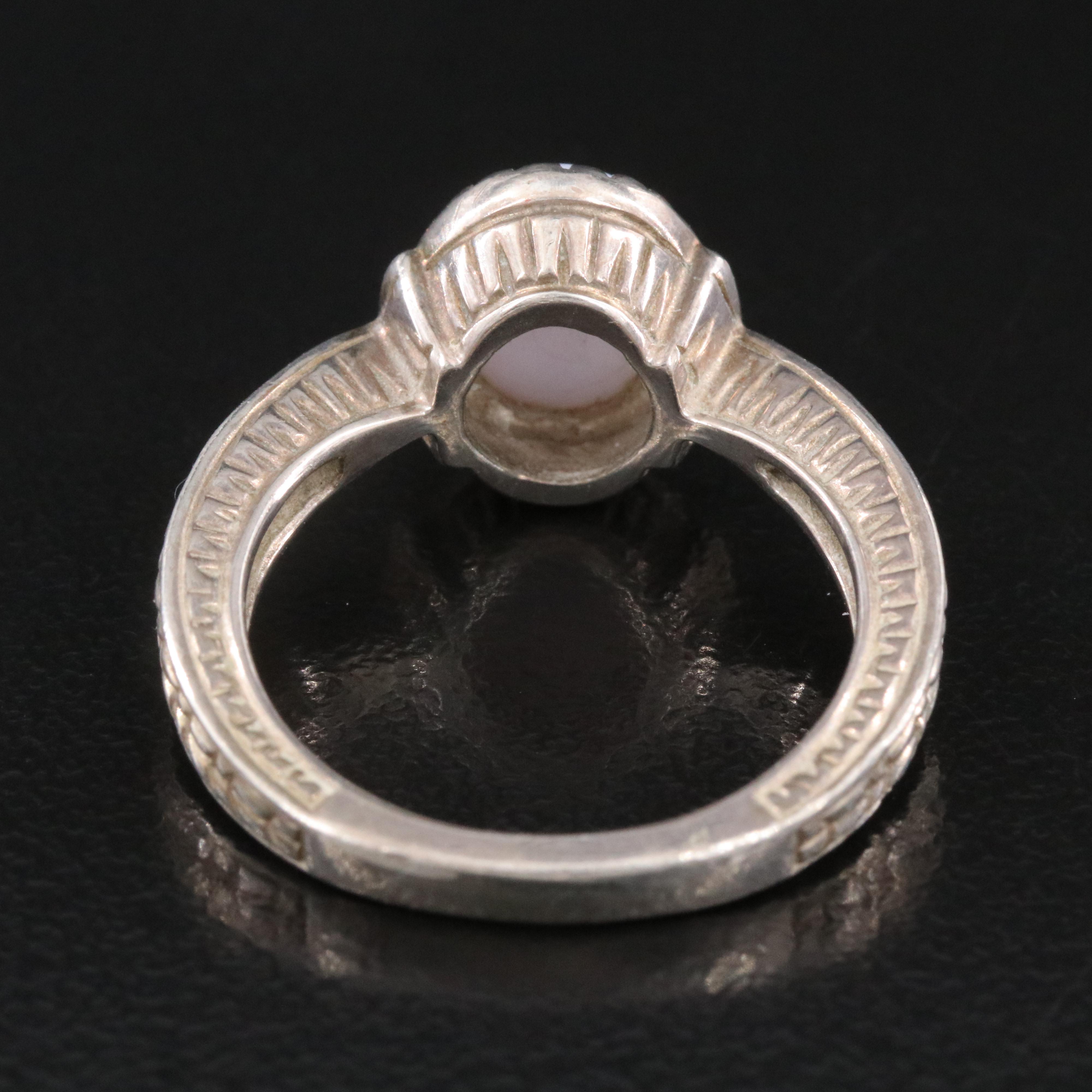 Sterling Agate Ring