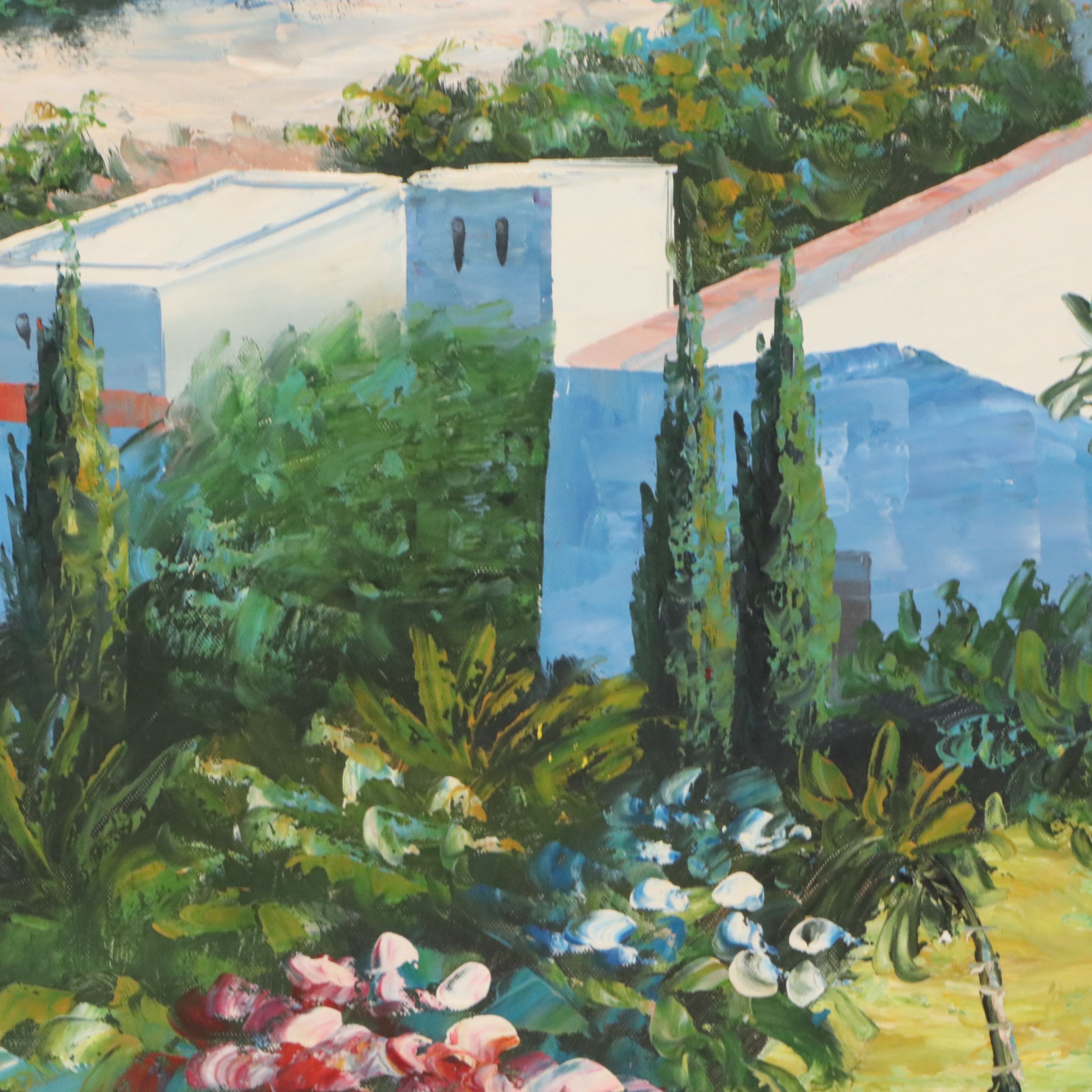 After Howard Behren Oil Master Copy "Catalina Island," 21st Century