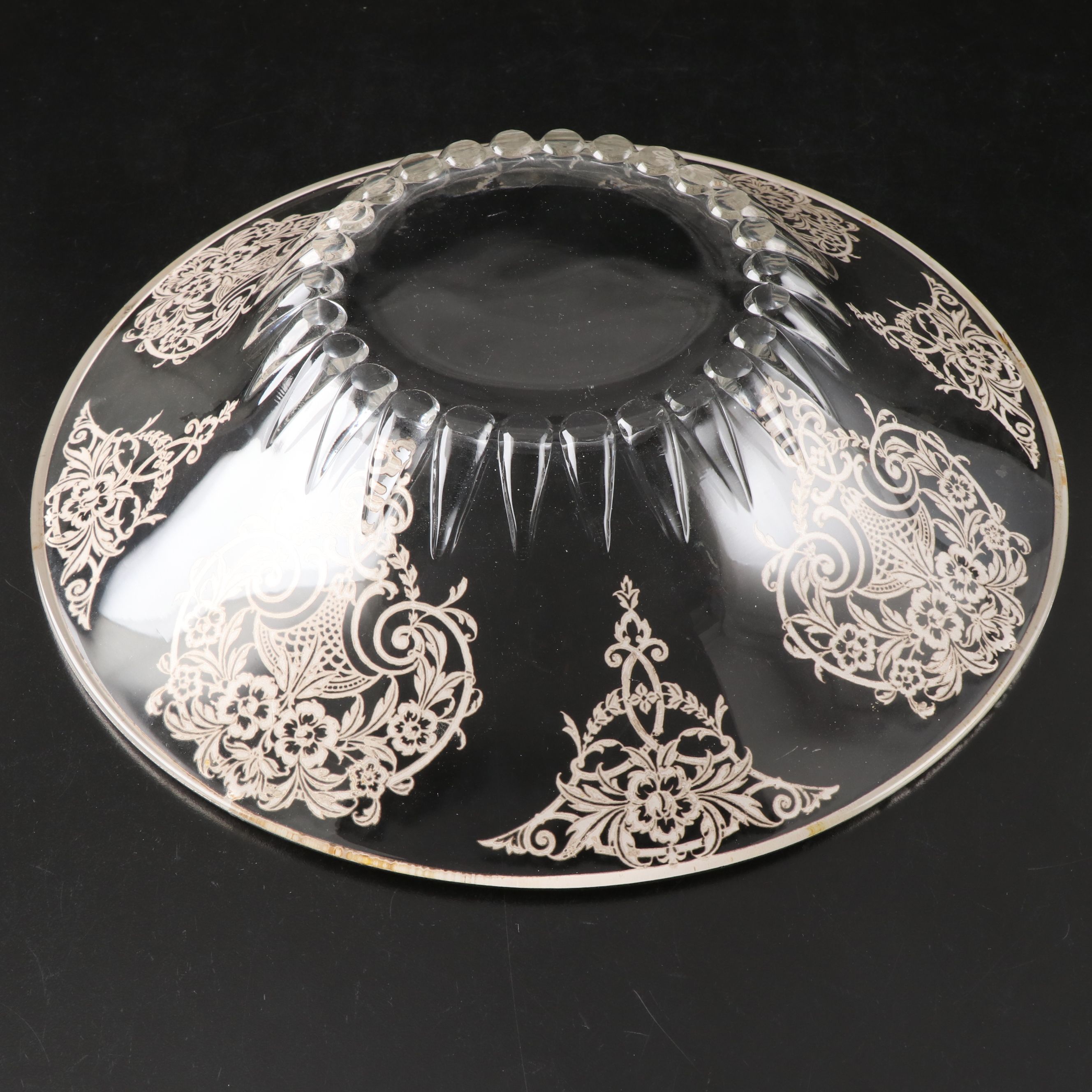 A.H. Heisey and Co. with More Silver Overlay Glassware