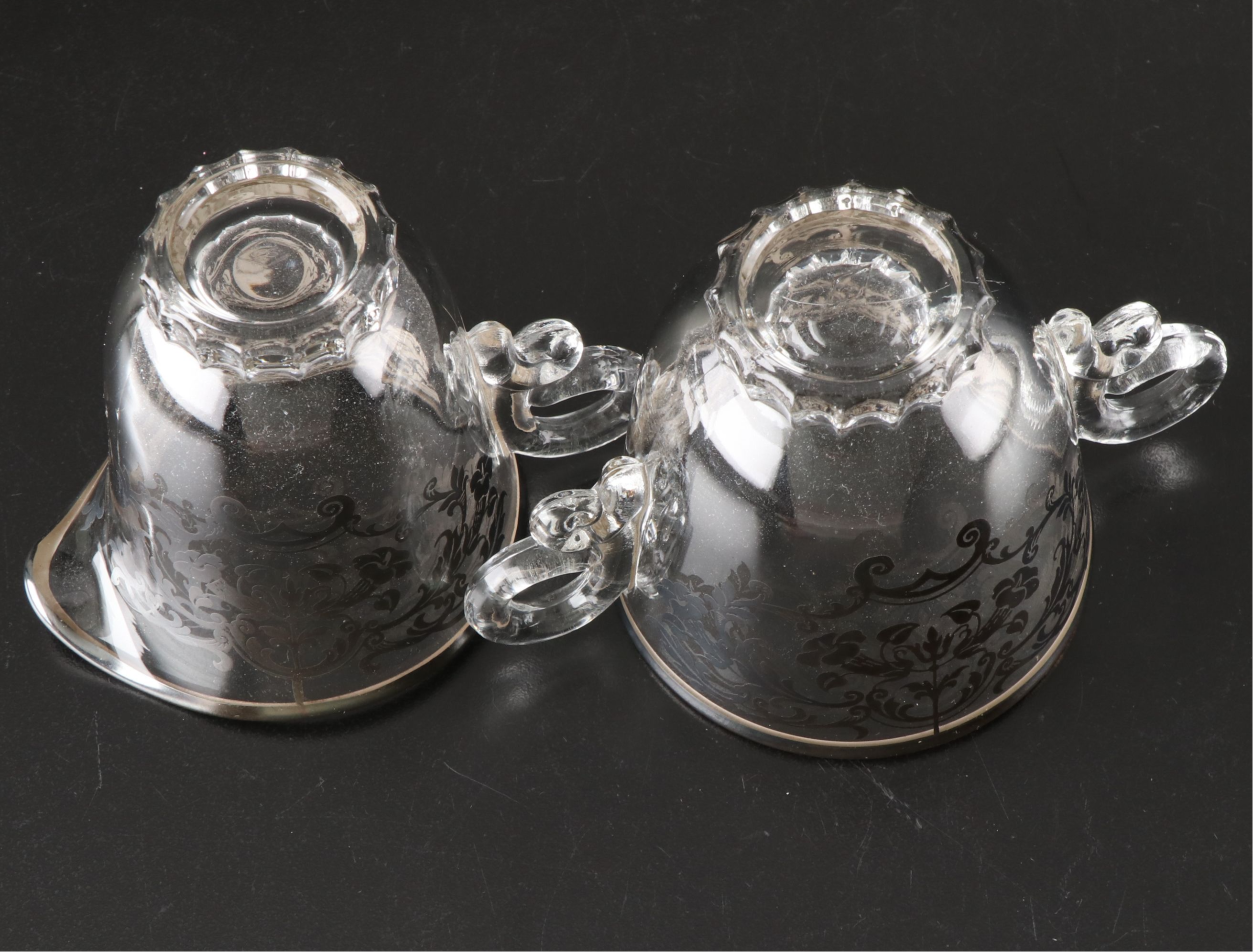 A.H. Heisey and Co. with More Silver Overlay Glassware