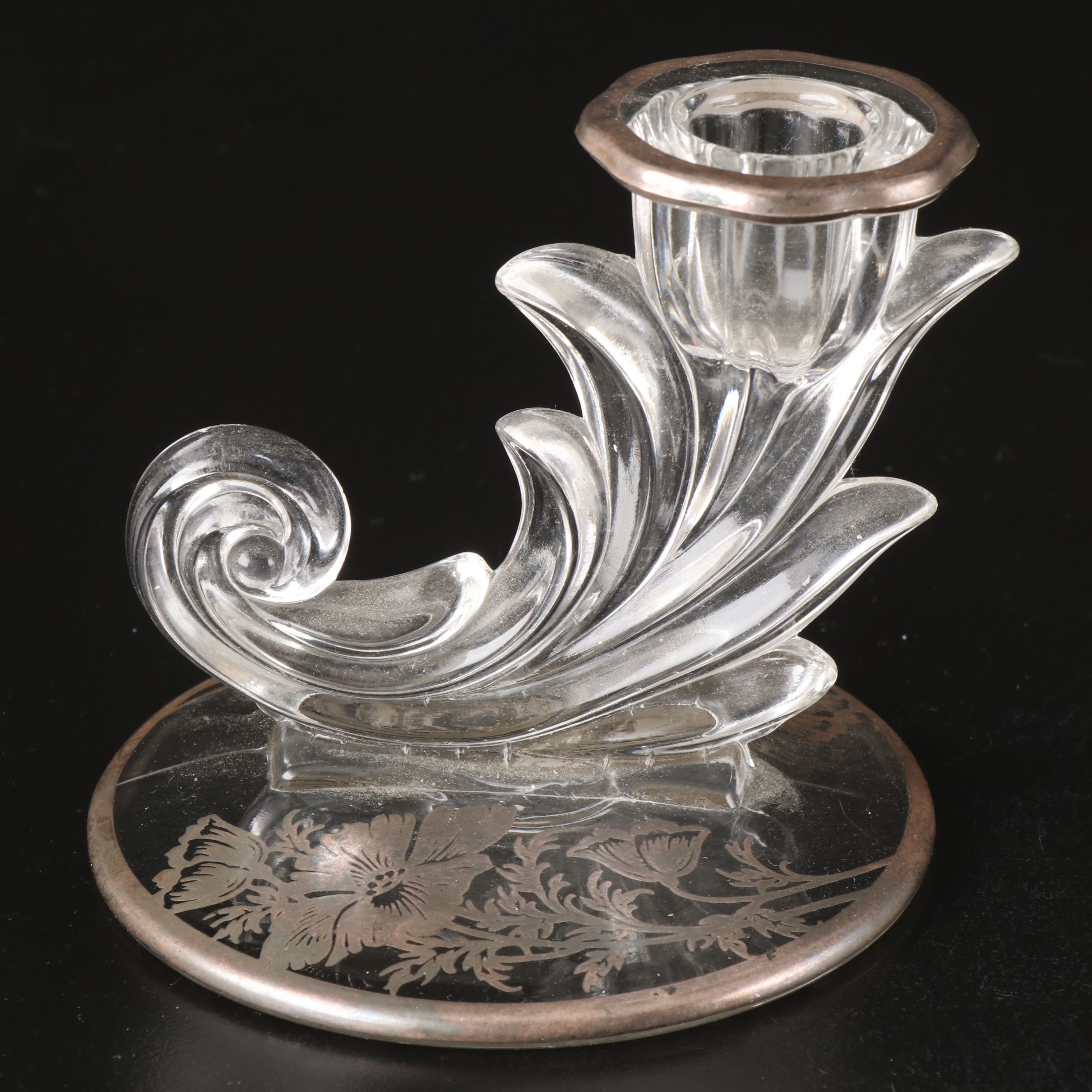 A.H. Heisey and Co. with More Silver Overlay Glassware