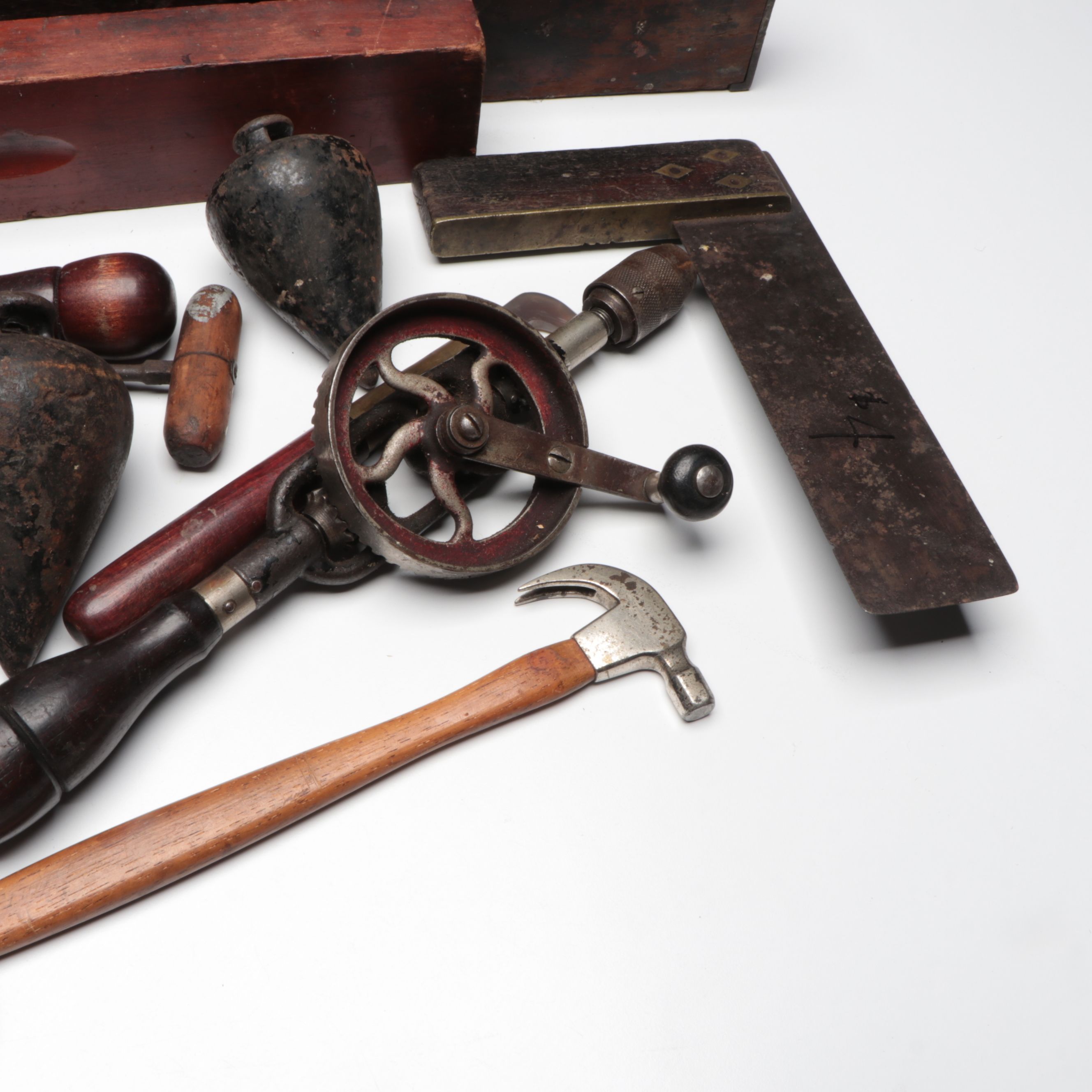 Clauss Industrial Shears, Levels, Hand Drills and More Vintage and Antique Tools