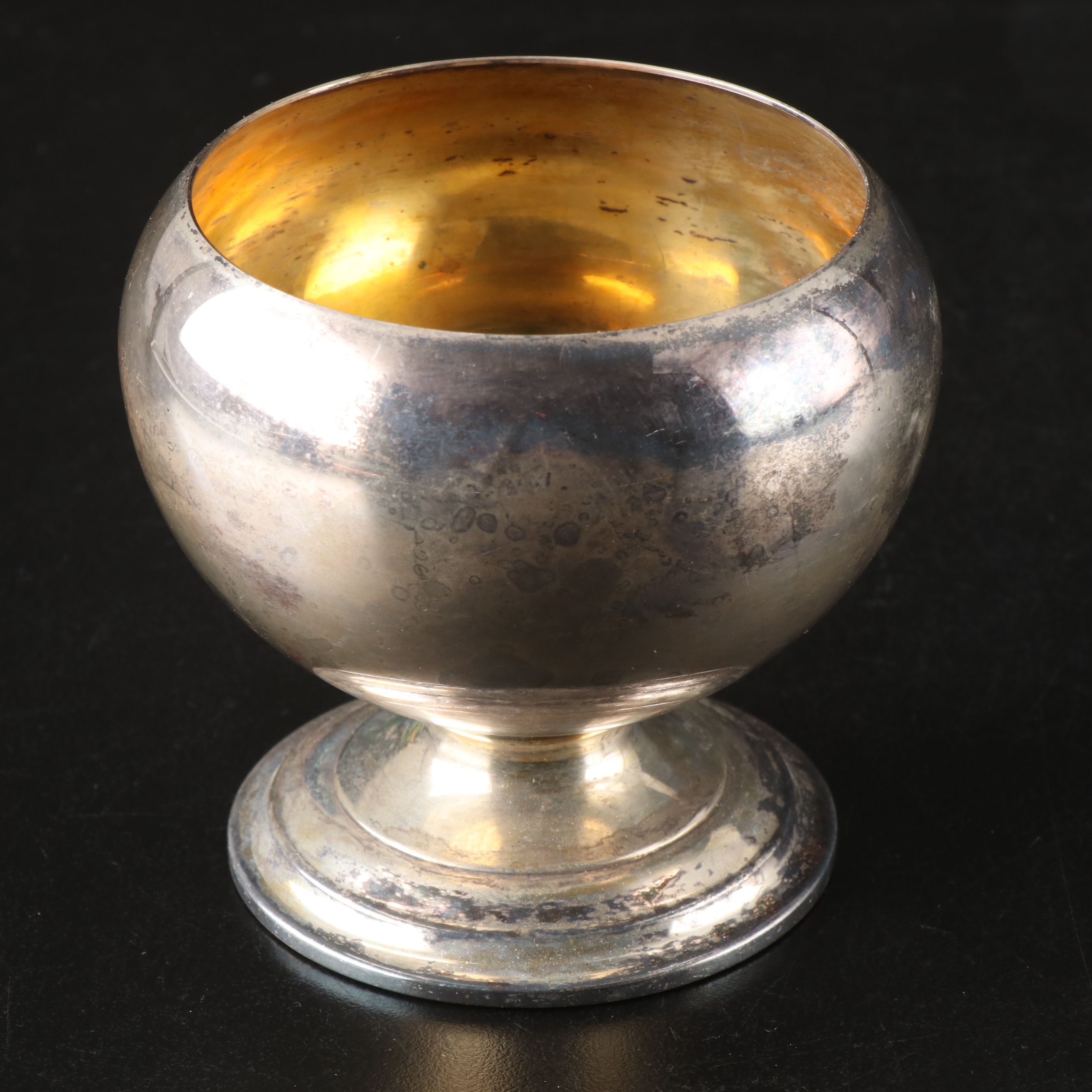 Wm. Rogers Silver Plate Tea Service with Sheridan Scroll-Handled Mugs