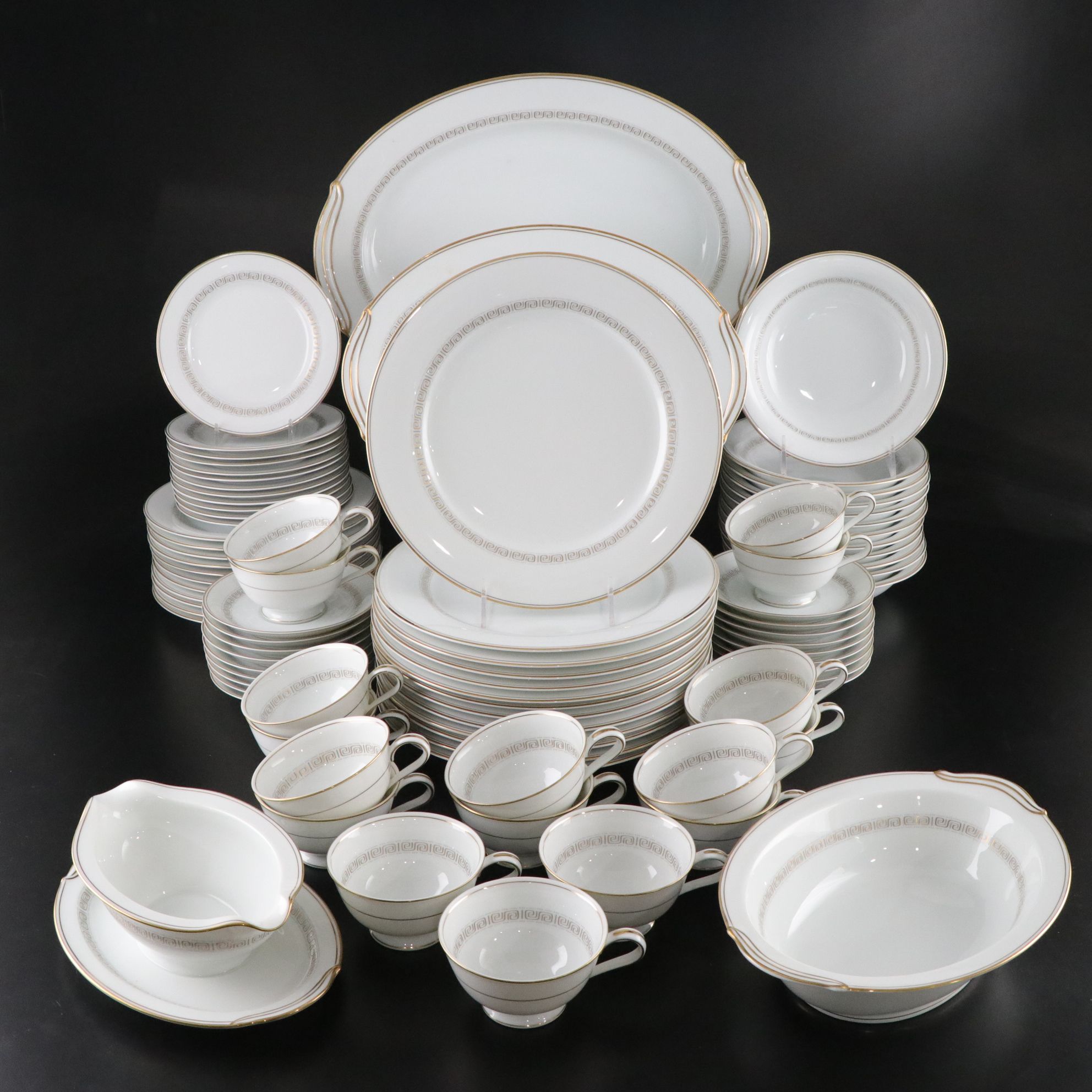 Noritake "Athena" Porcelain Plates, Platters and Other Dinnerware