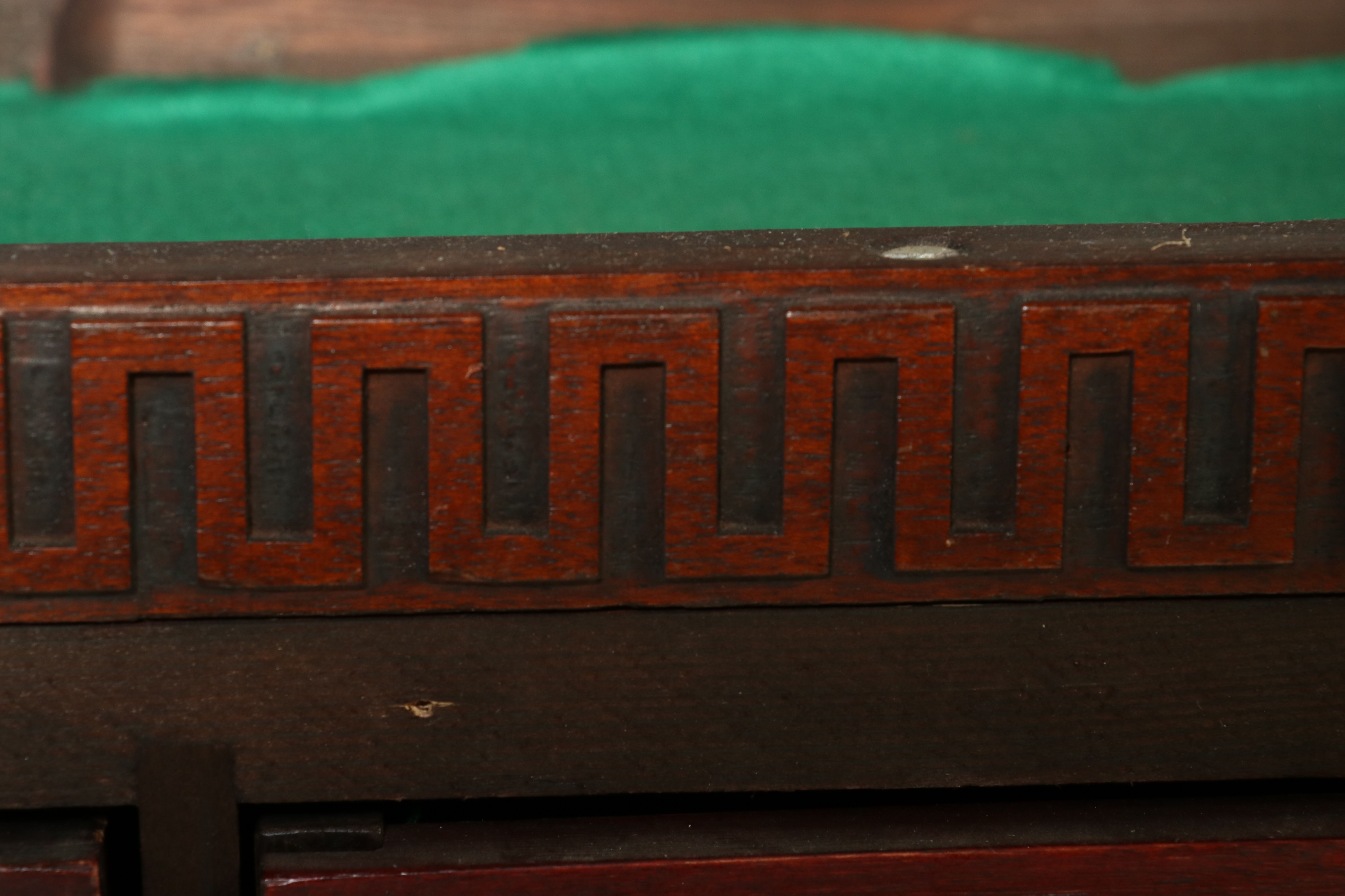 Victorian Style Mahogany 40-Drawer Mail Cabinet 20th Century