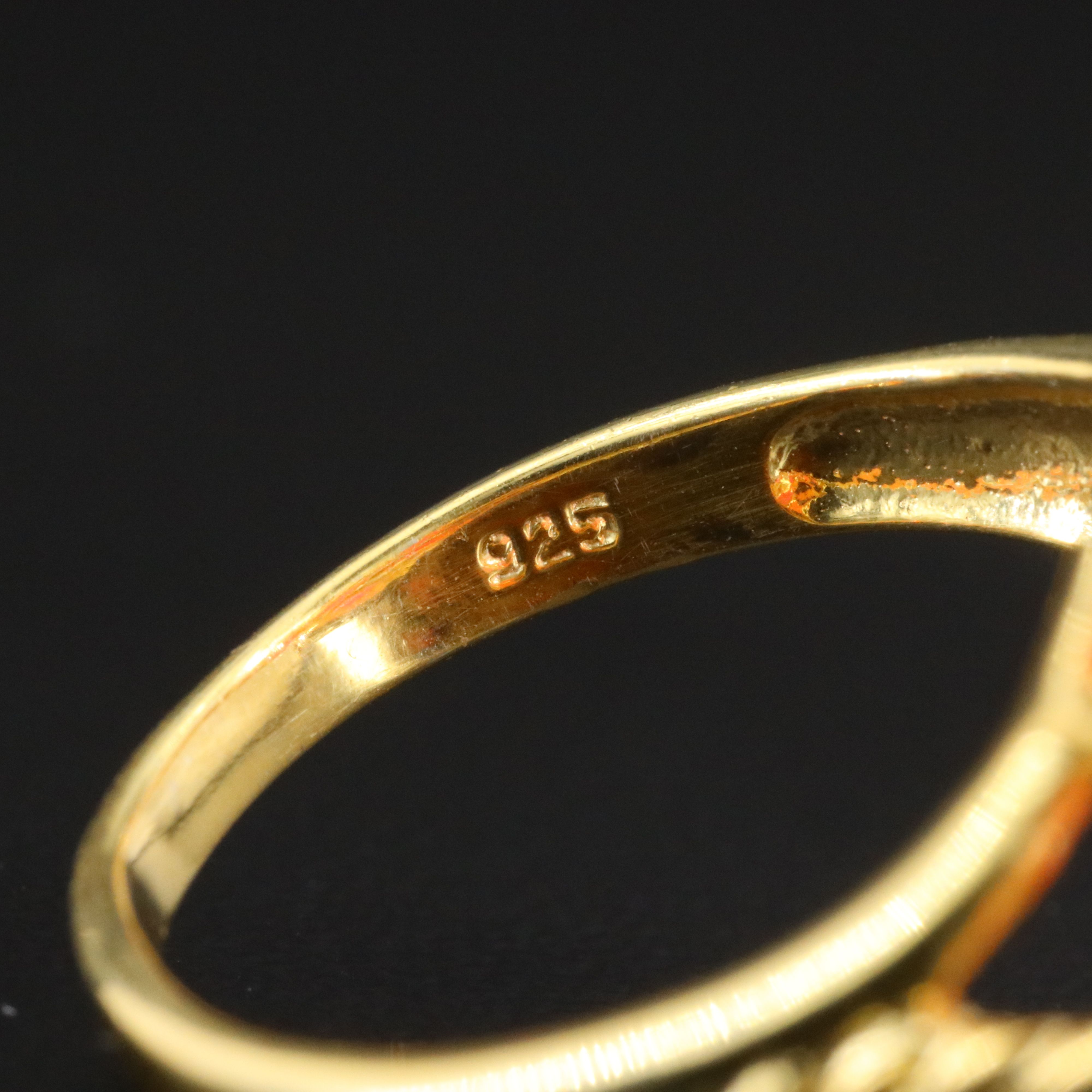 Sterling Opal and Ruby Floral Ring