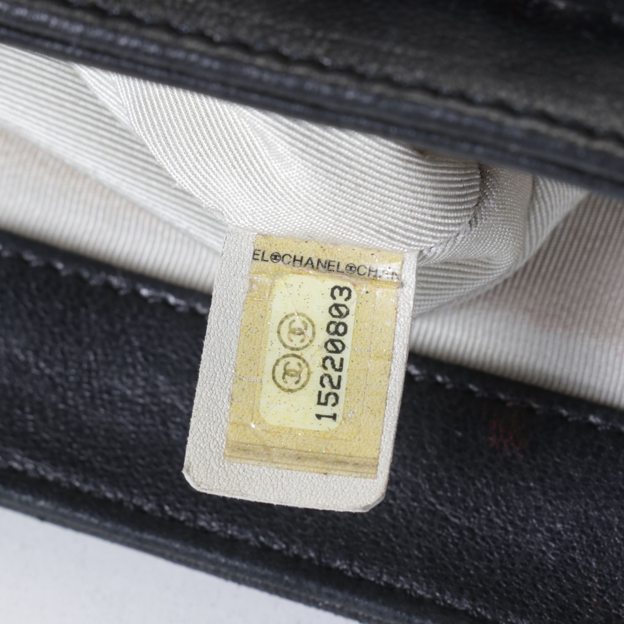 Chanel Black Quilted Leather Chain Around Crossbody Bag