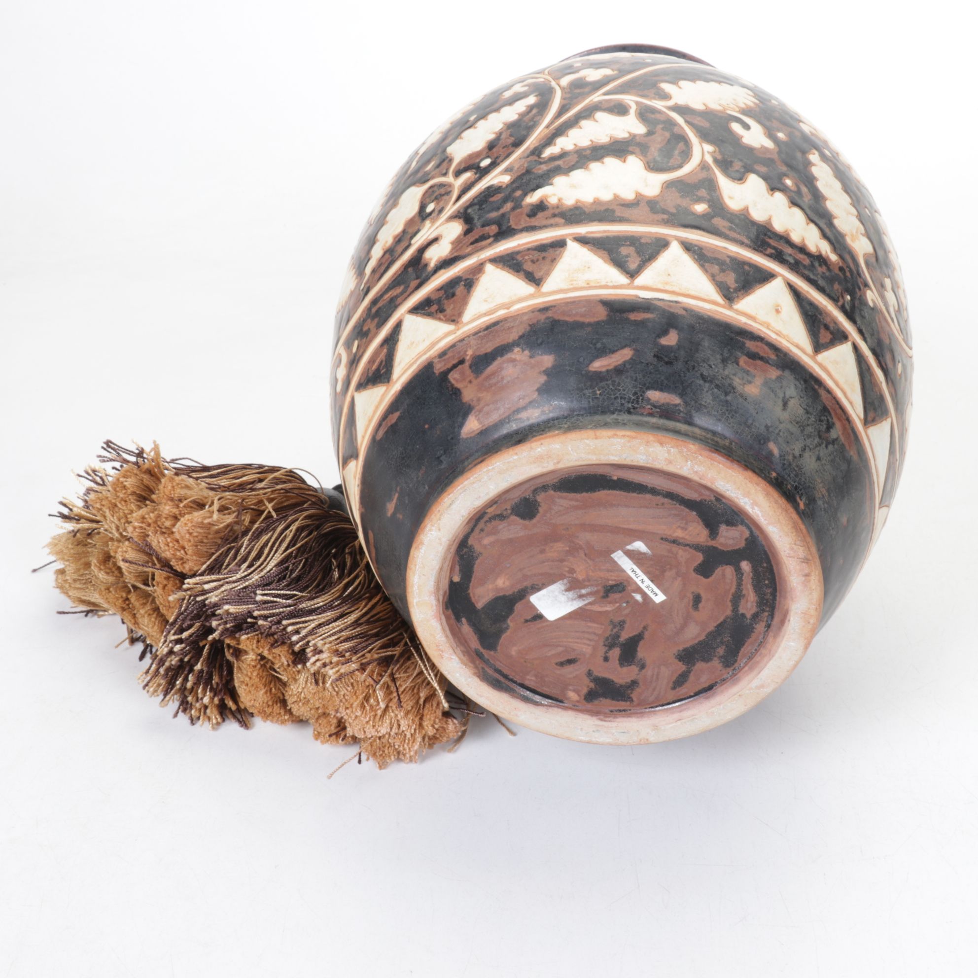 Aboriginal Australian Pokerwork Coolamons and Large Vase