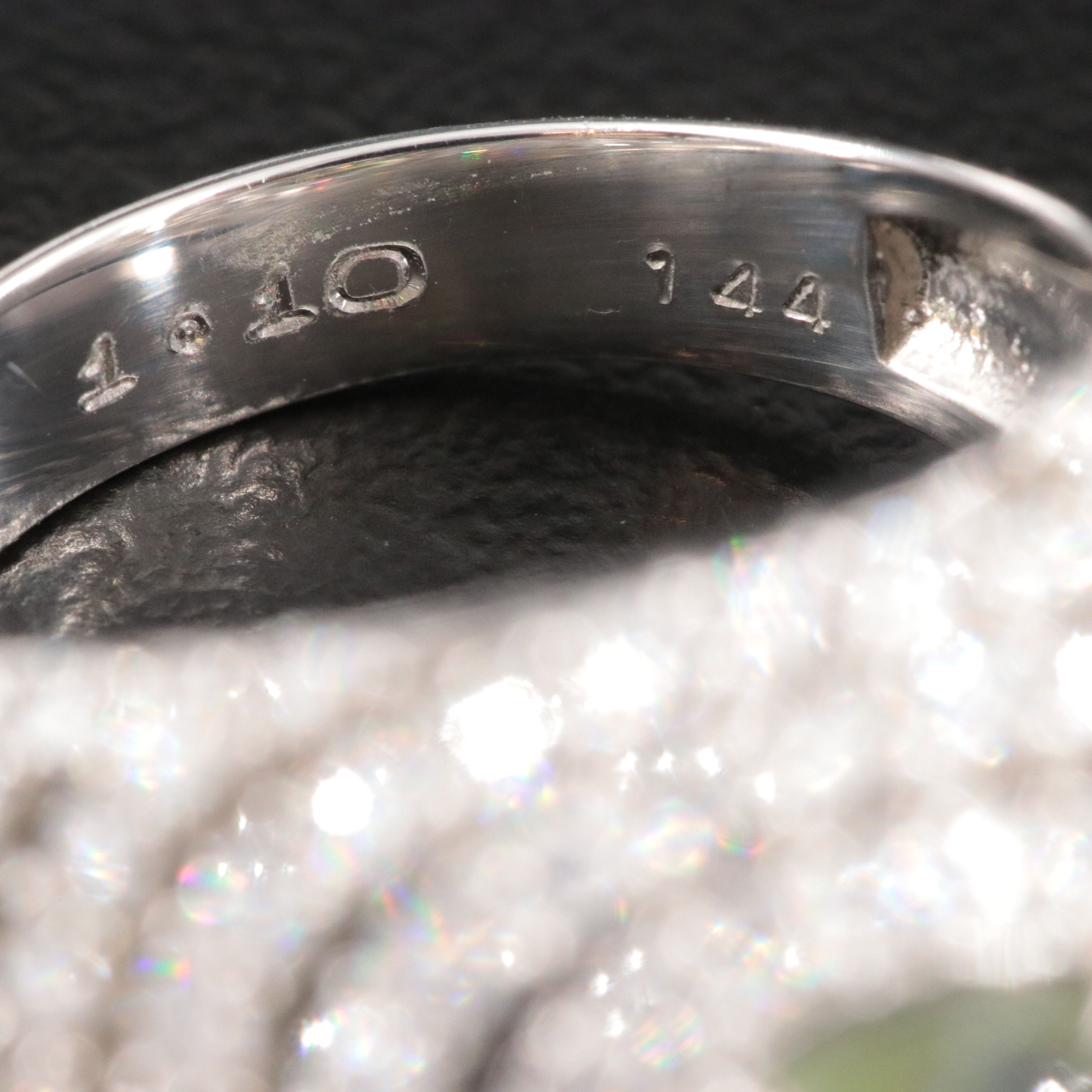 Platinum 1.10 CT Alexandrite and 1.44 CTW Diamond Dome Ring, Online GIA Report