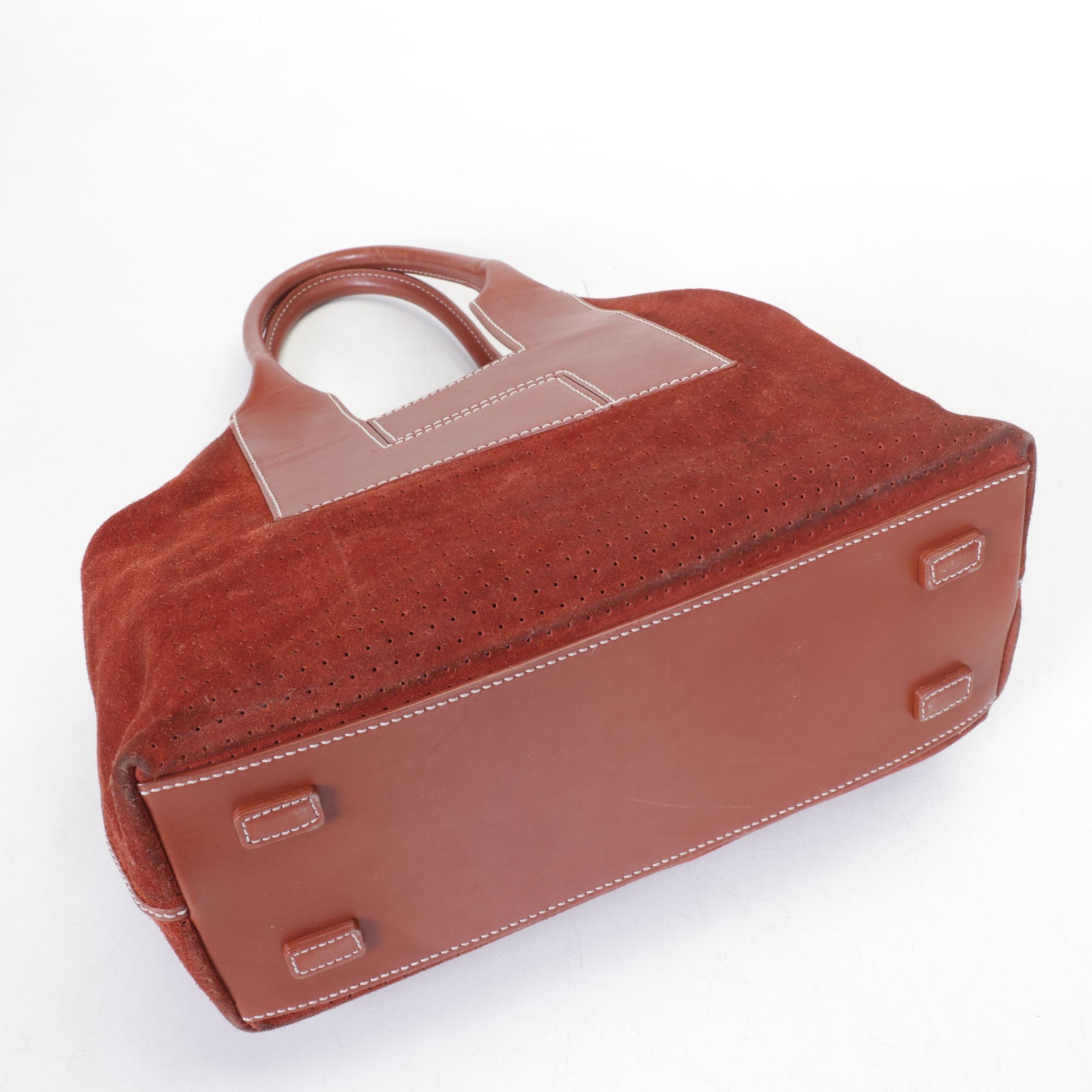 Lambertson Truex Suede & Leather Handbag with MZ Wallace Quilted Tote