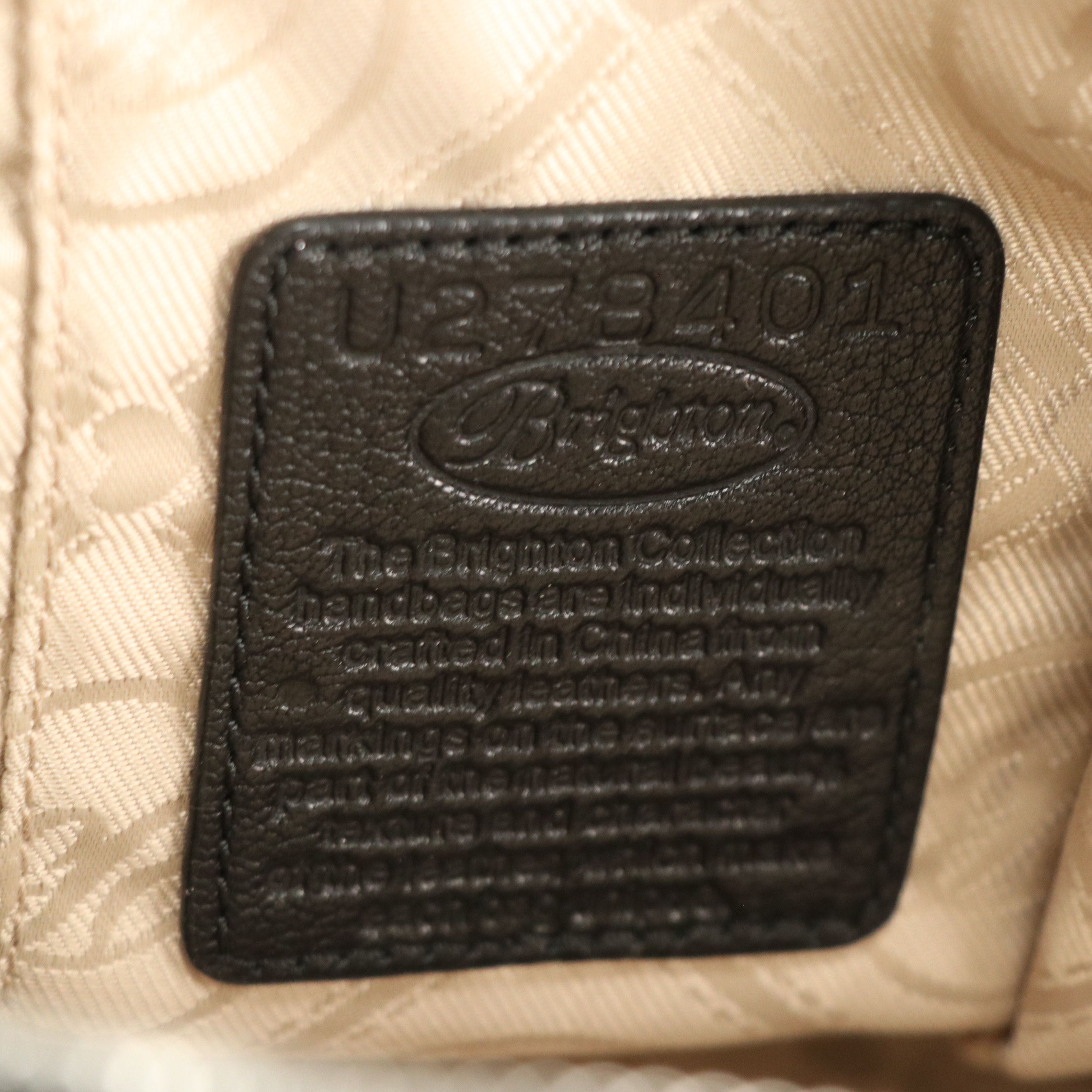 Kate Spade Black Glitter "Tinsel" Tote Bag, Brighton Embellished Leather Bag