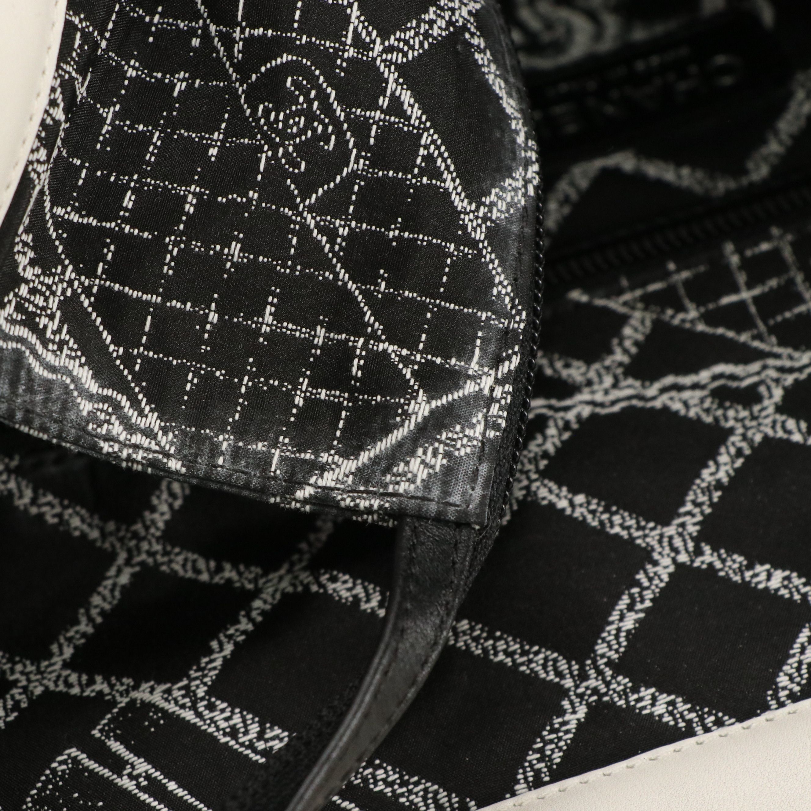 Chanel Large Essential 31 Rue Cambon Shopping Tote Bag in B&W Leather, With Tag