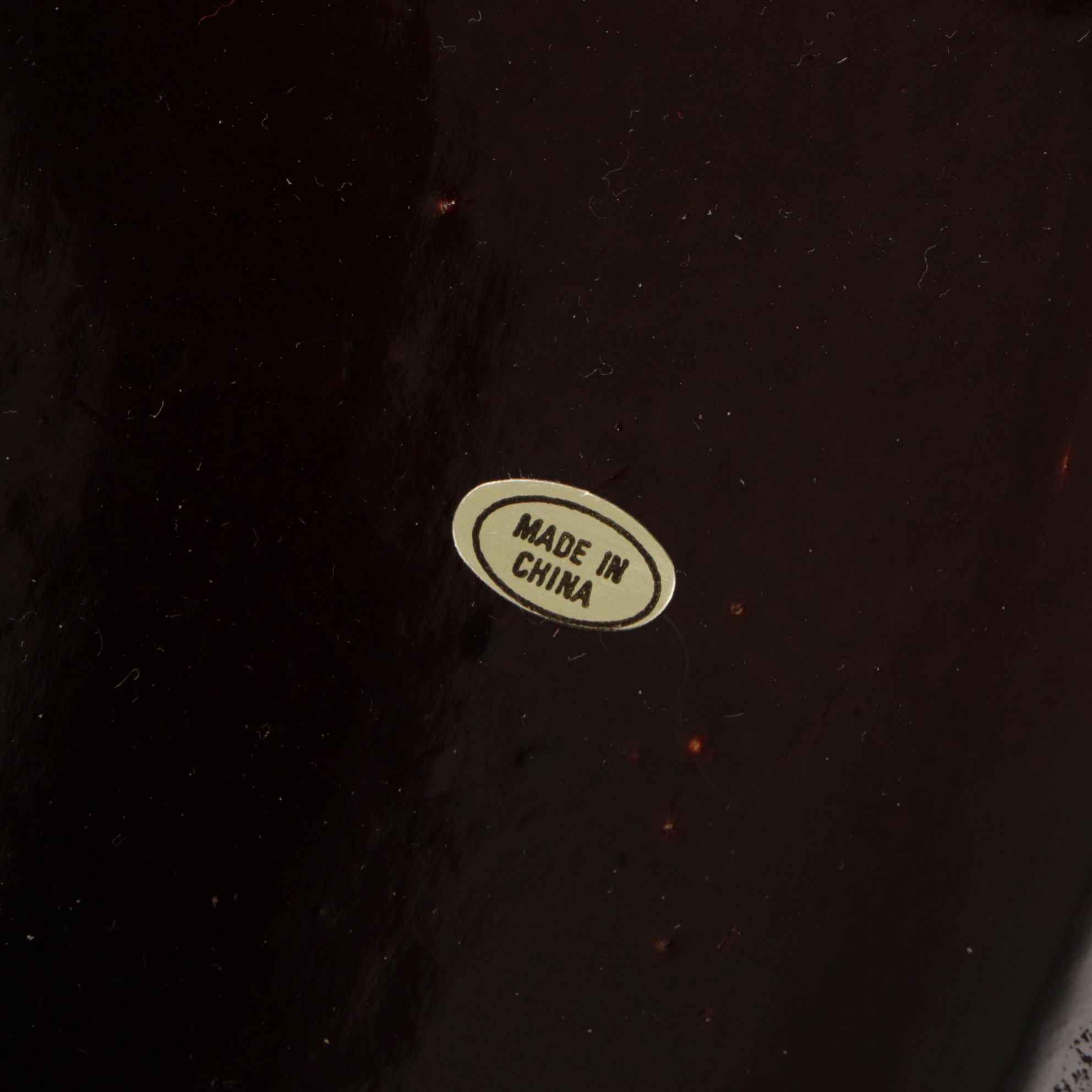 Chinese Ceramic Fishbowl Side Table with Glass Top